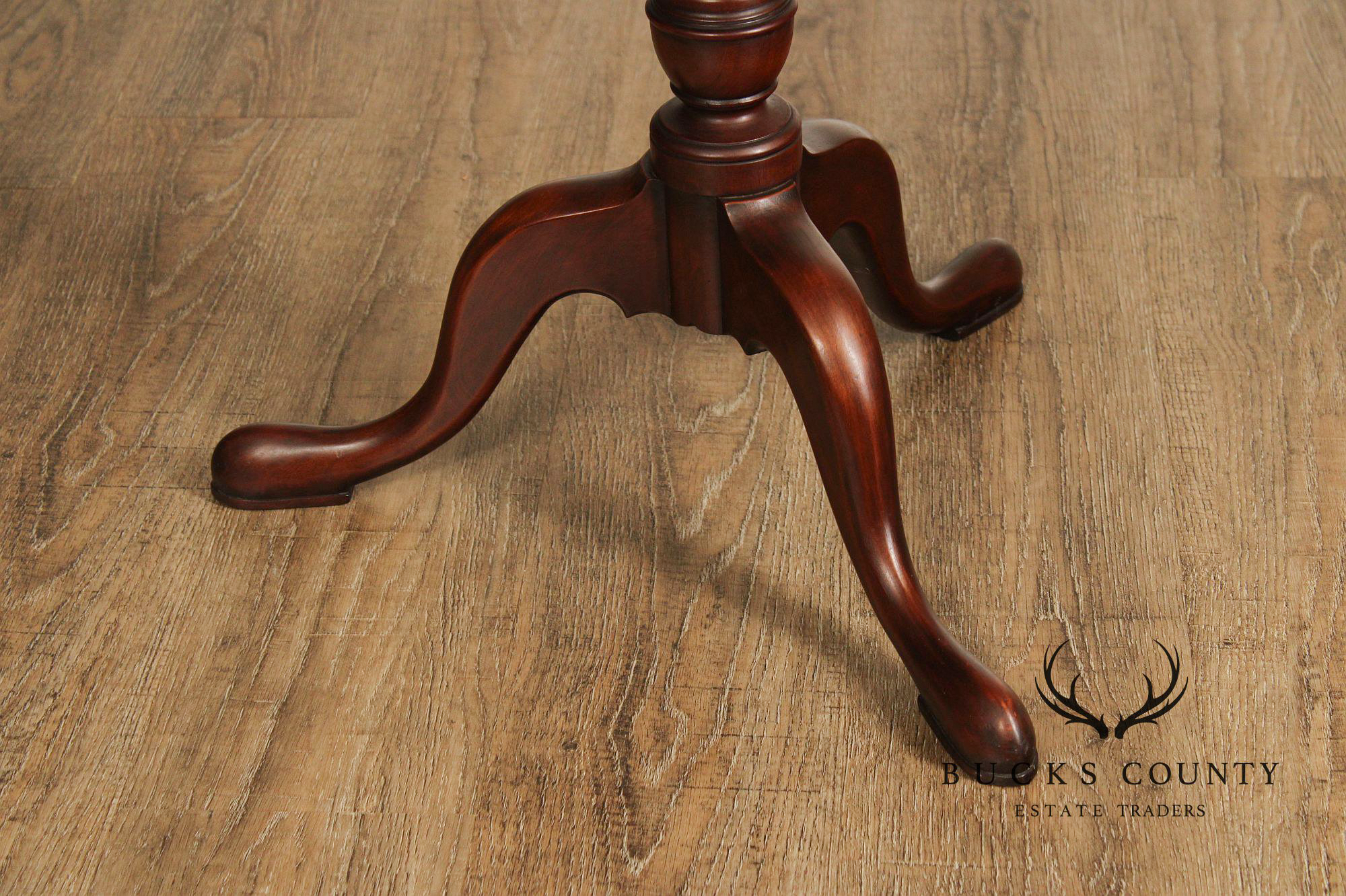 Robert Whitley Queen Anne Style Cherry Candle Stand