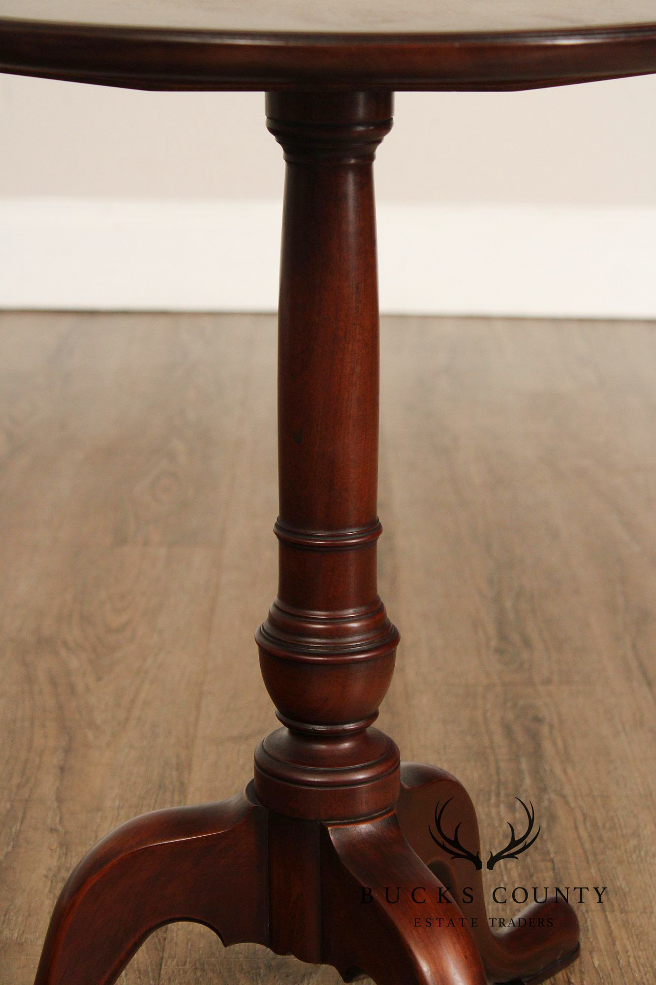 Robert Whitley Queen Anne Style Cherry Candle Stand