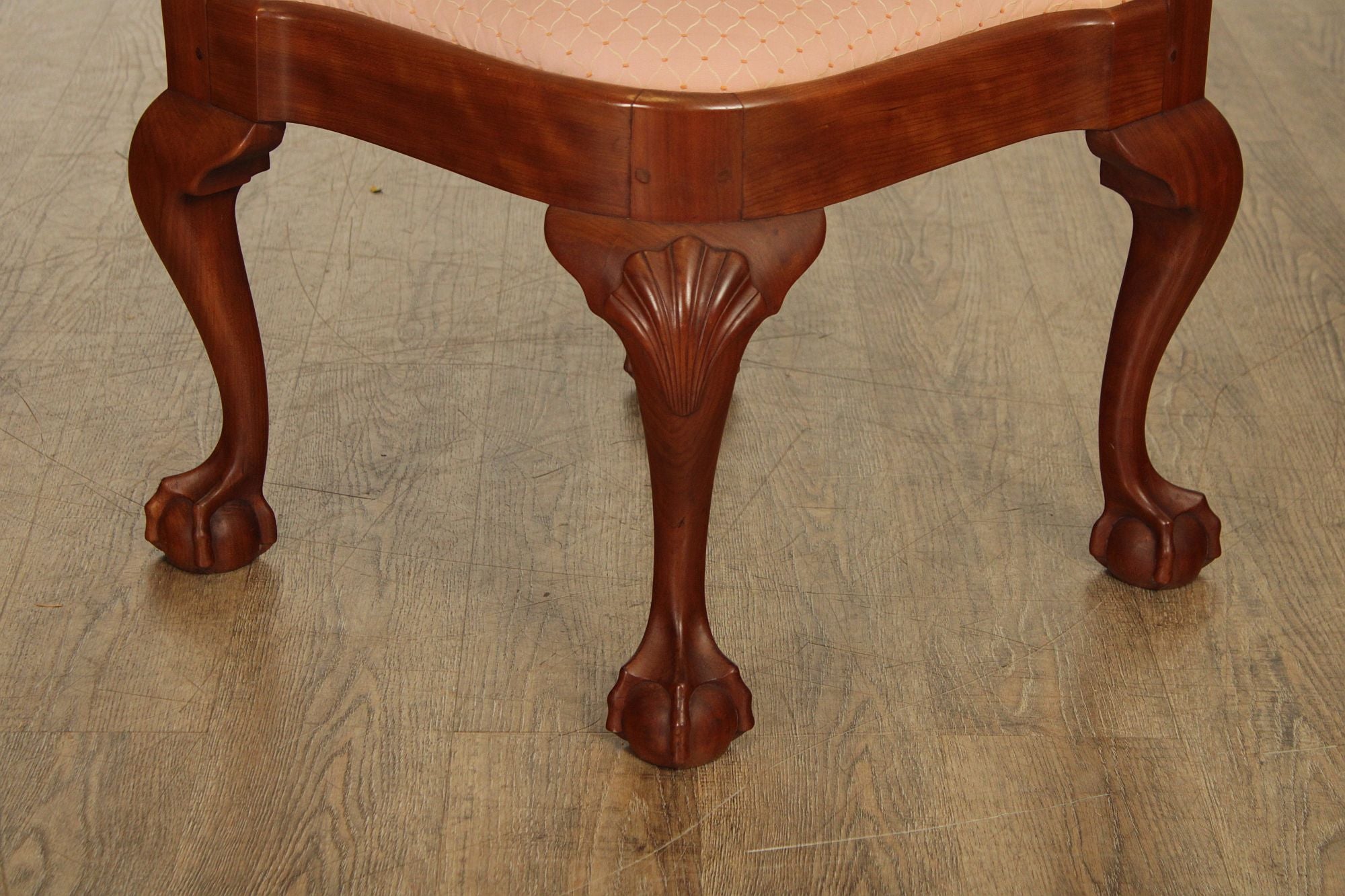 Robert Whitley Fine Quality Chippendale Style Cherry Corner Chair