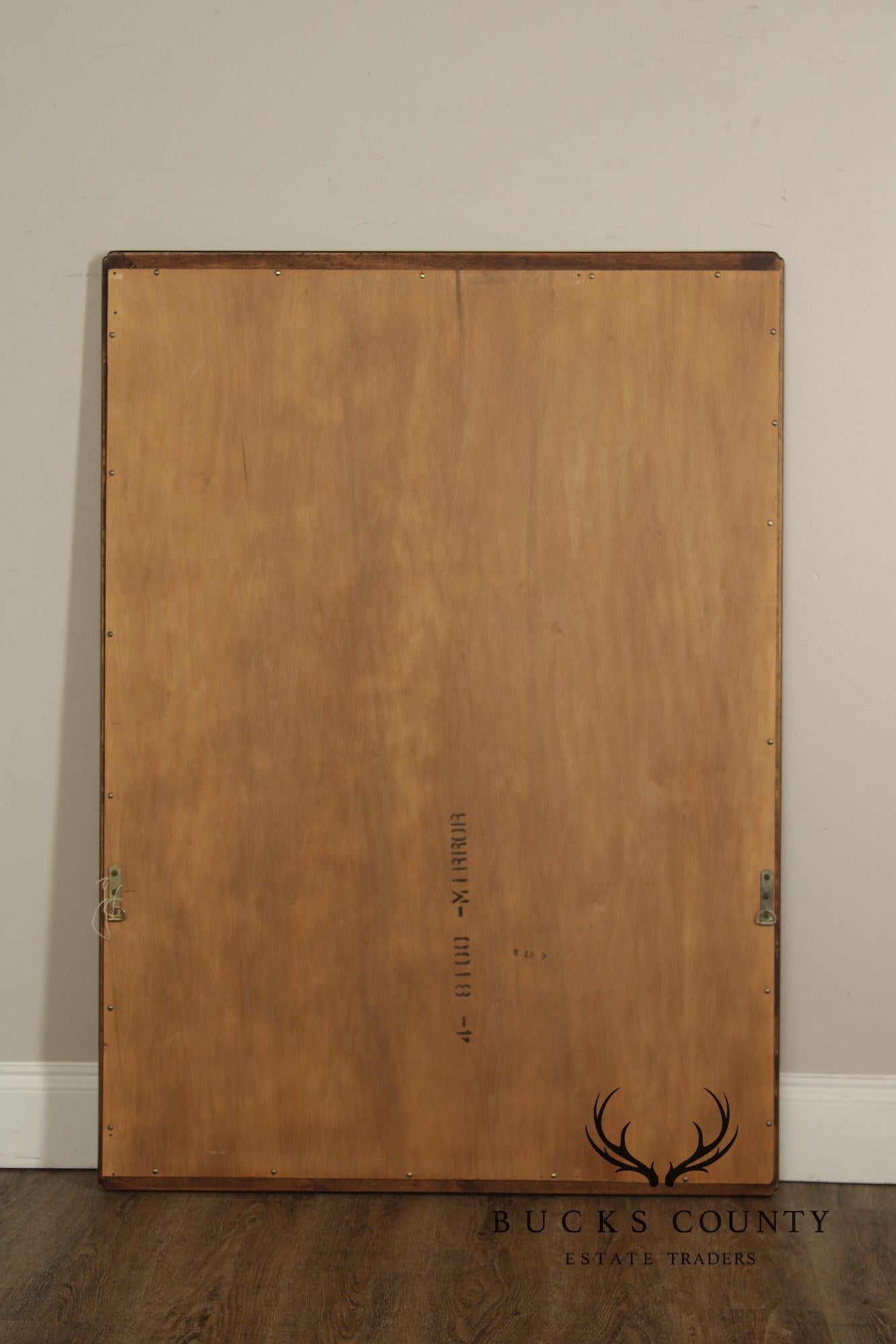 Henredon Chinoiserie Mahogany Wall Mirror