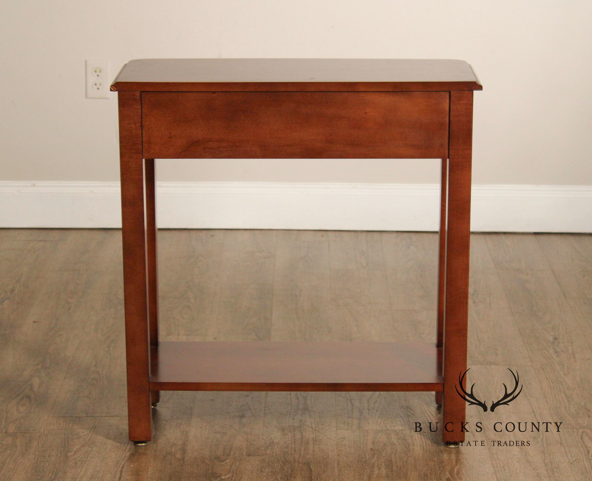 Lane Chippendale Style Cherry Console Table