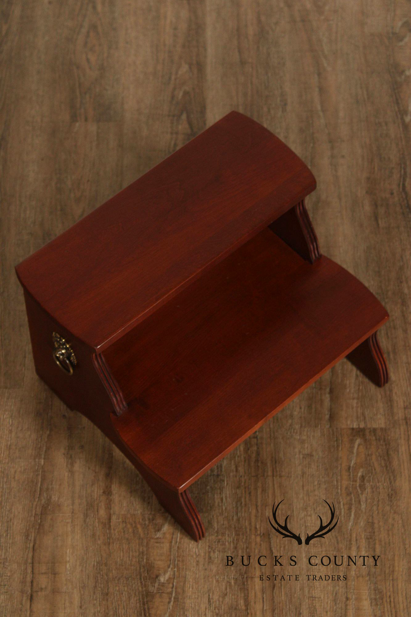 Ethan Allen Regency Style Cherry Bed Steps