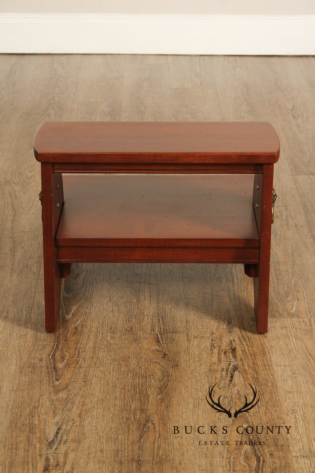 Ethan Allen Regency Style Cherry Bed Steps
