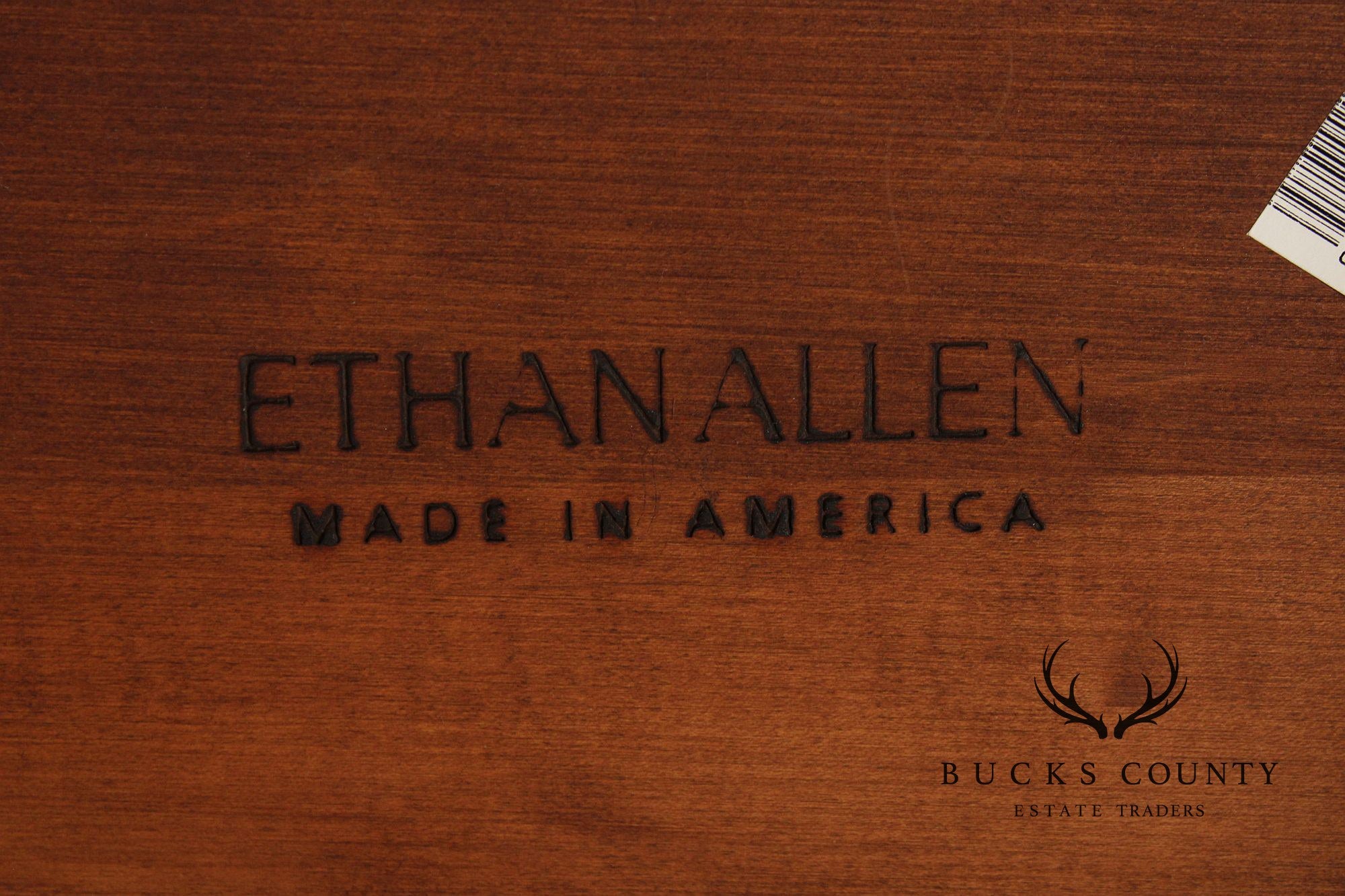 Ethan Allen Regency Style Cherry Bed Steps