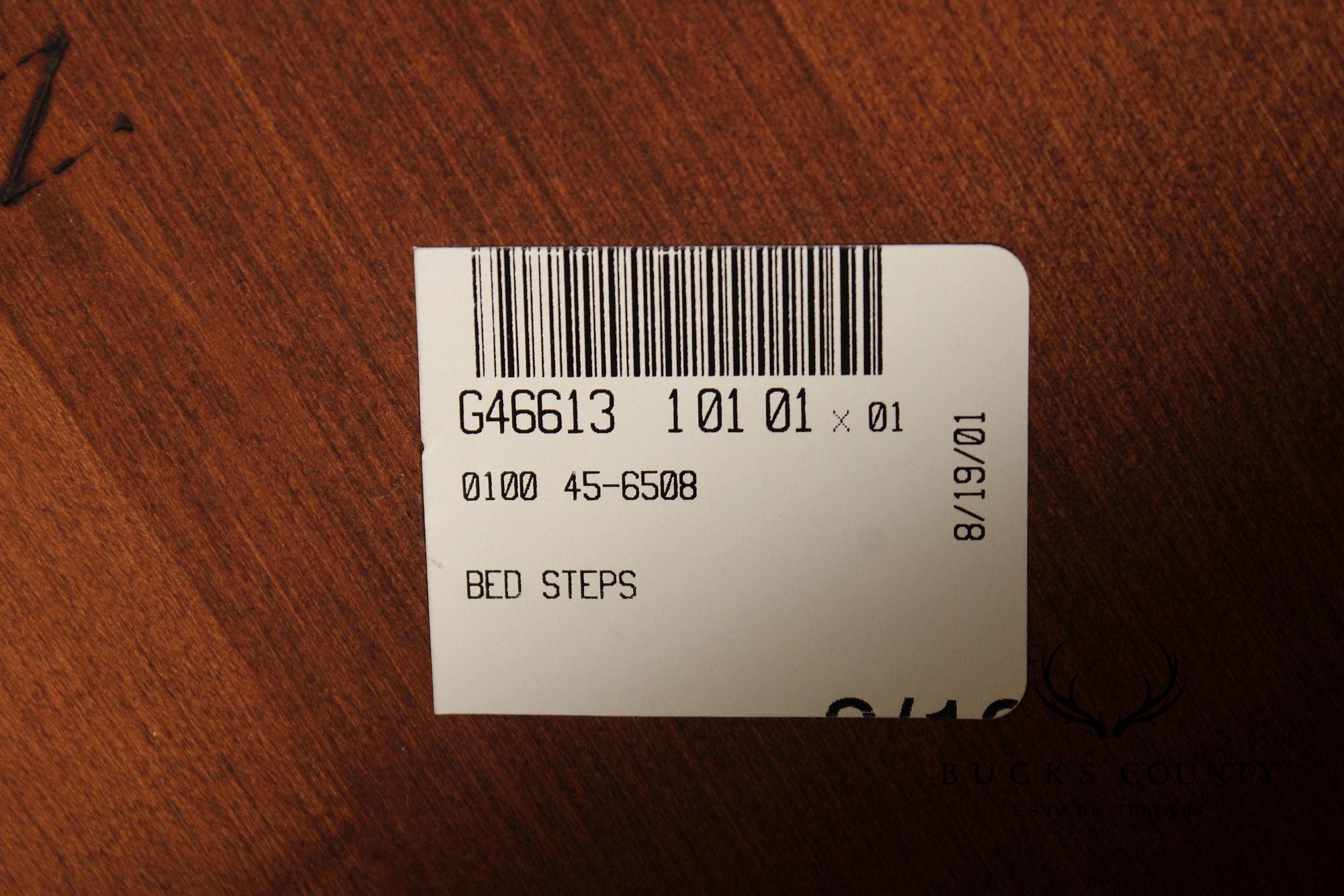 Ethan Allen Regency Style Cherry Bed Steps