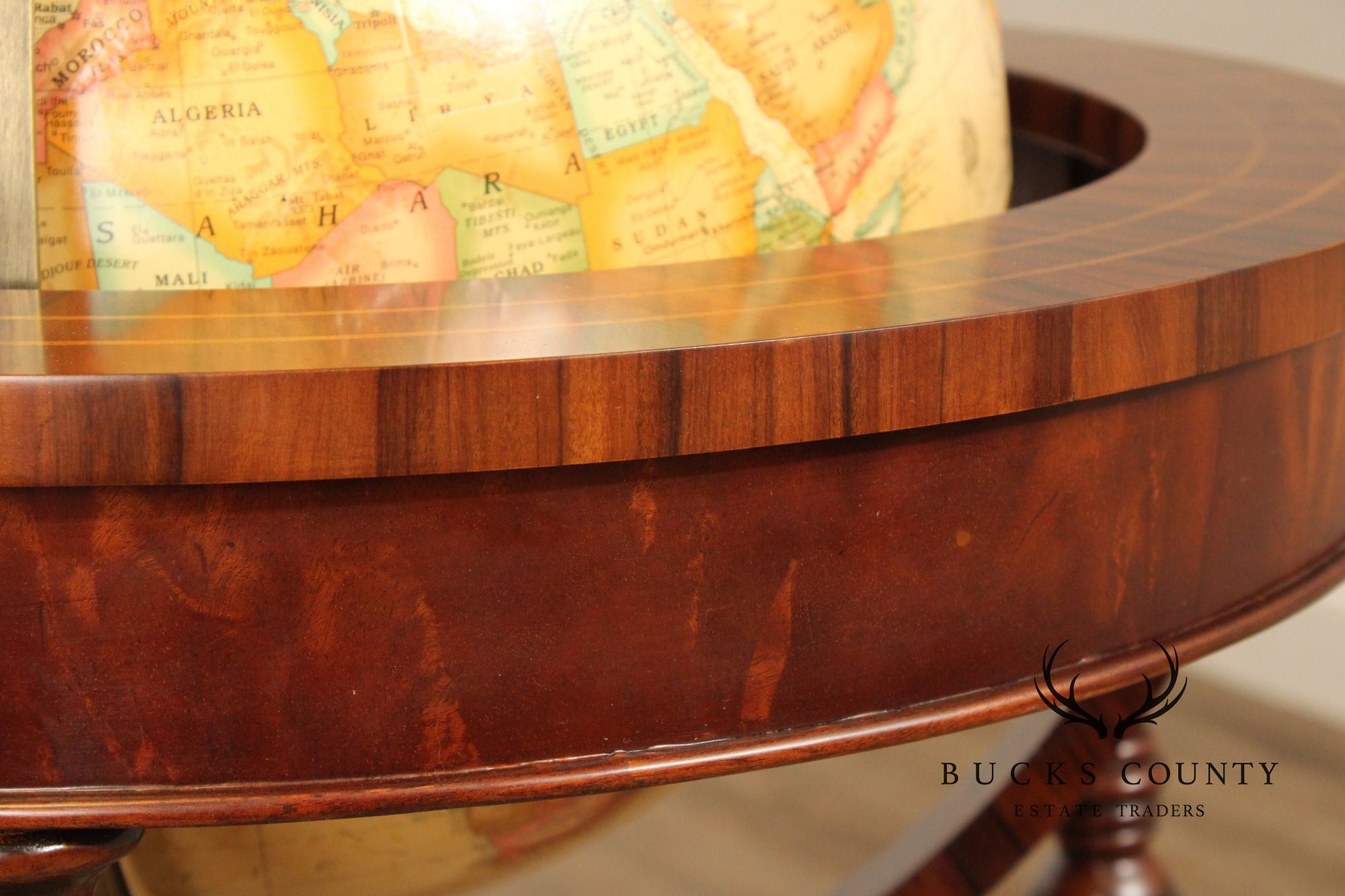 Maitland Smith Regency Style Globe on Stand