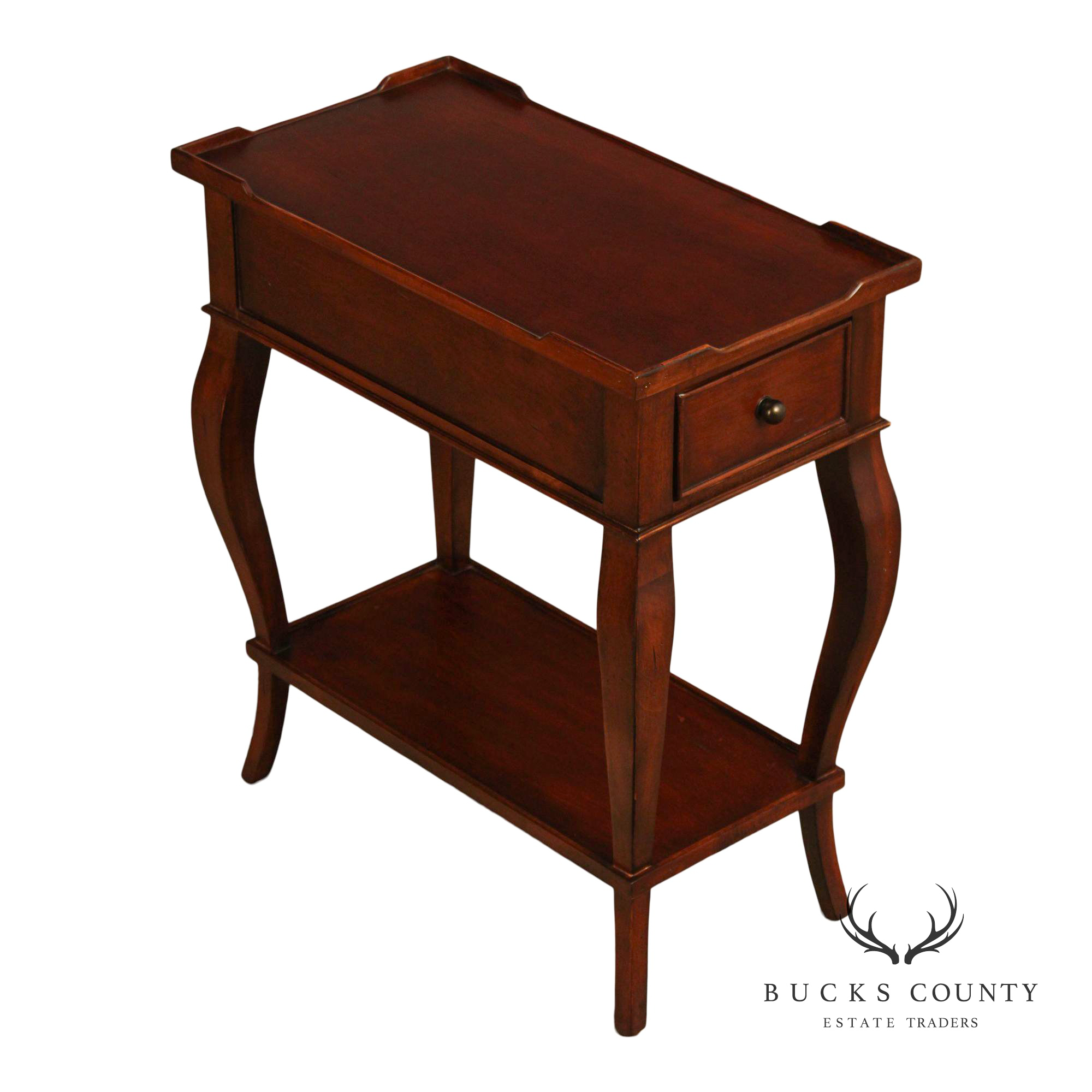 Ethan Allen French Country Style Narrow End Table