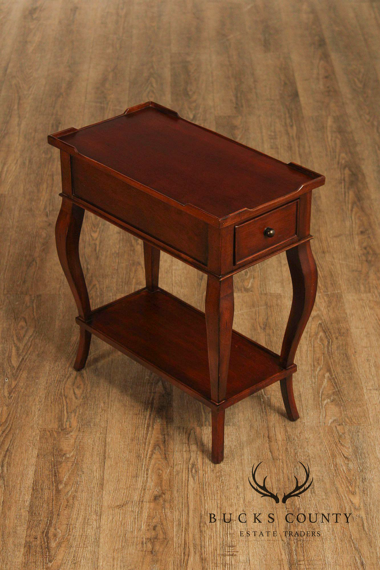 Ethan Allen French Country Style Narrow End Table