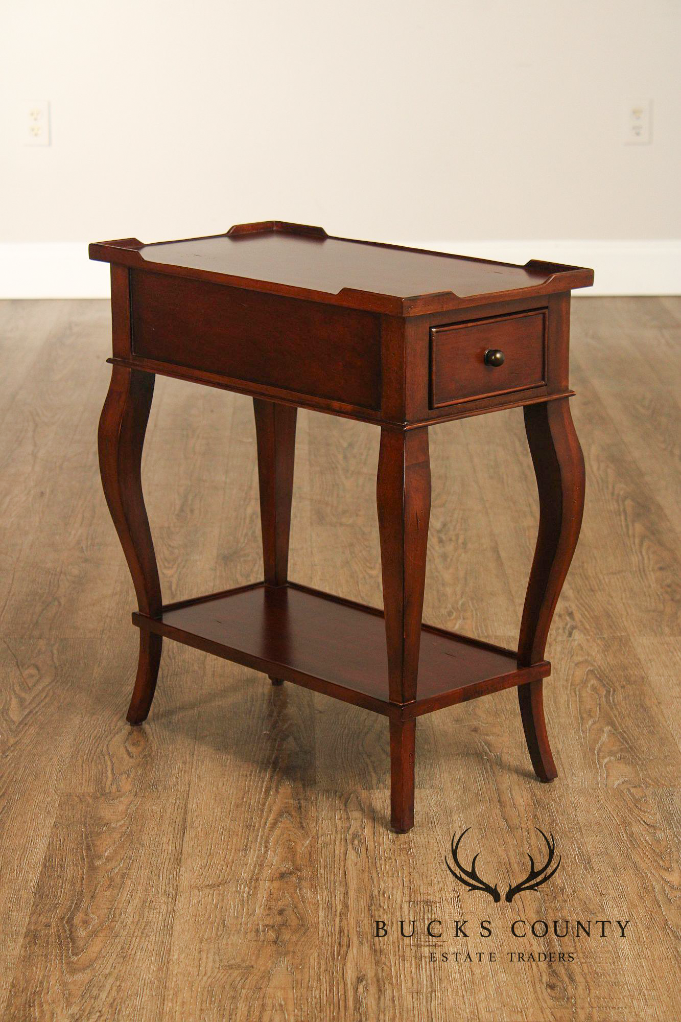 Ethan Allen French Country Style Narrow End Table