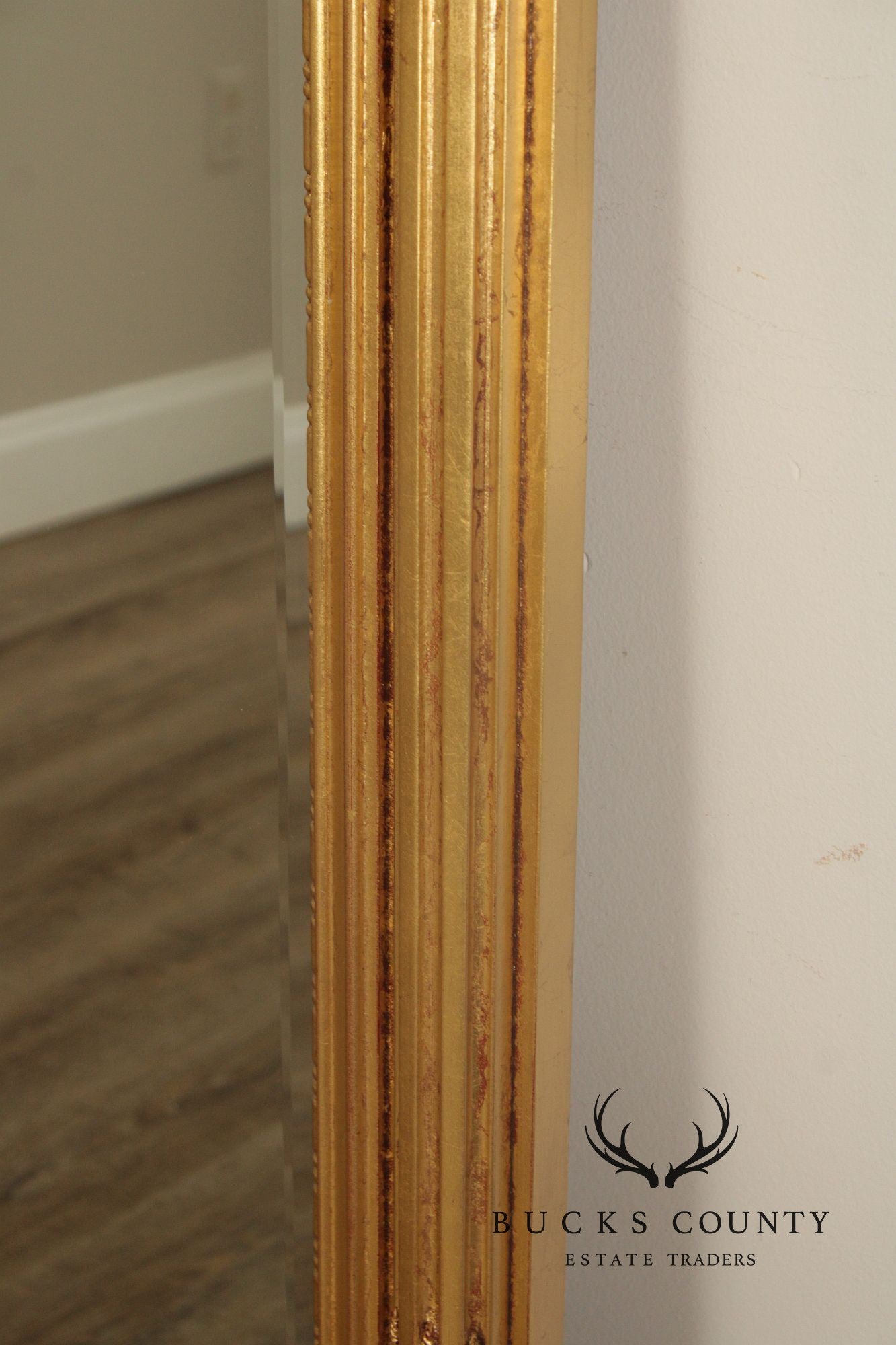 Henredon Neoclassical Style Giltwood Pier Mirror