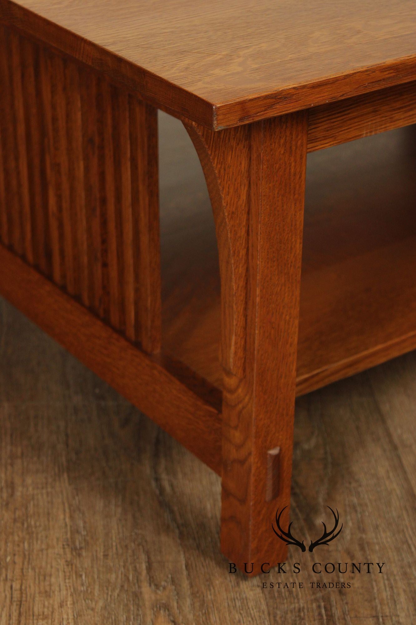Stickley Mission Collection Oak Cocktail Table