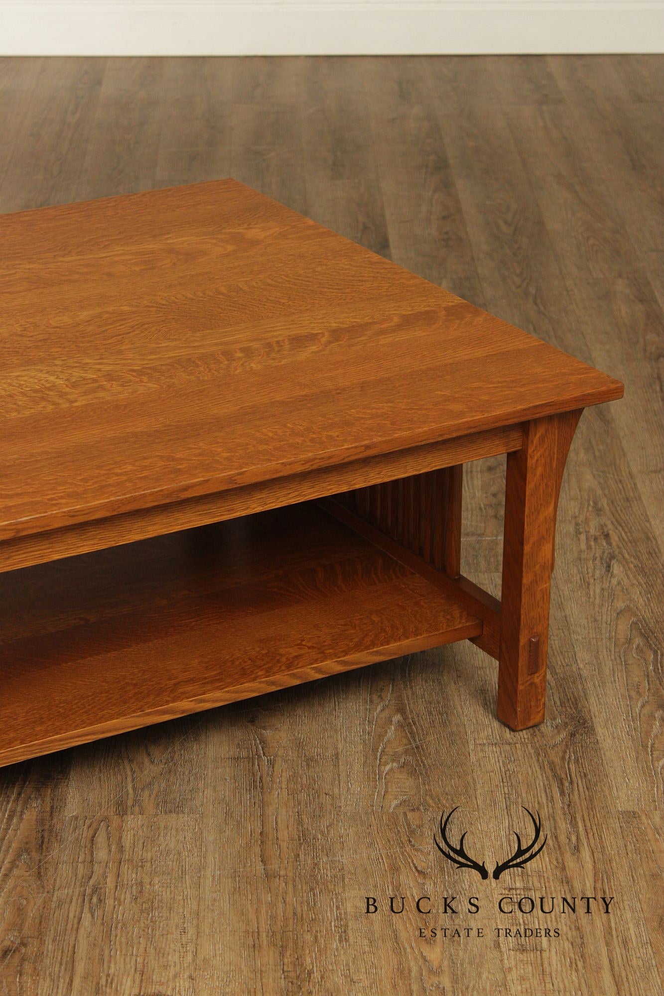 Stickley Mission Collection Oak Cocktail Table