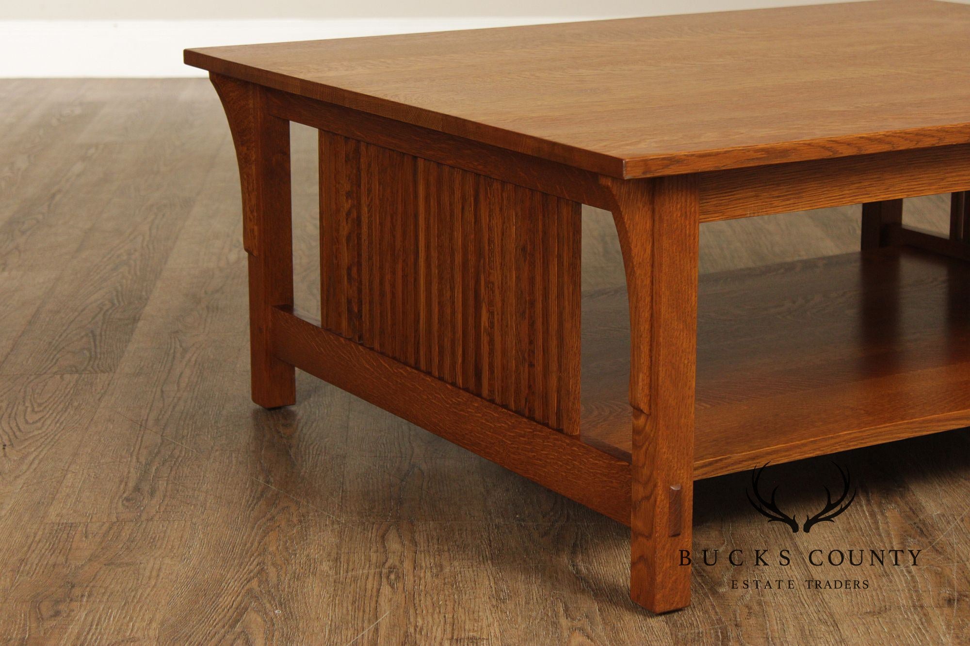 Stickley Mission Collection Oak Cocktail Table