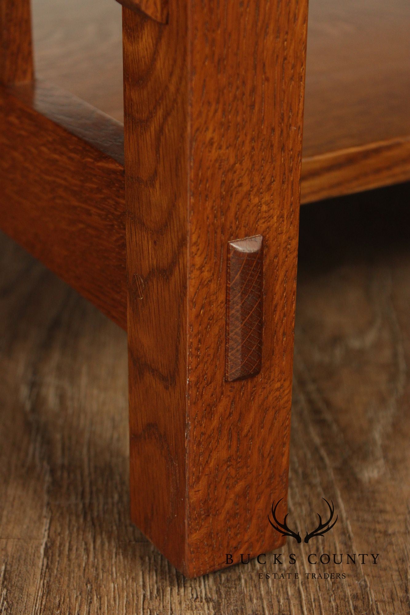 Stickley Mission Collection Oak Cocktail Table