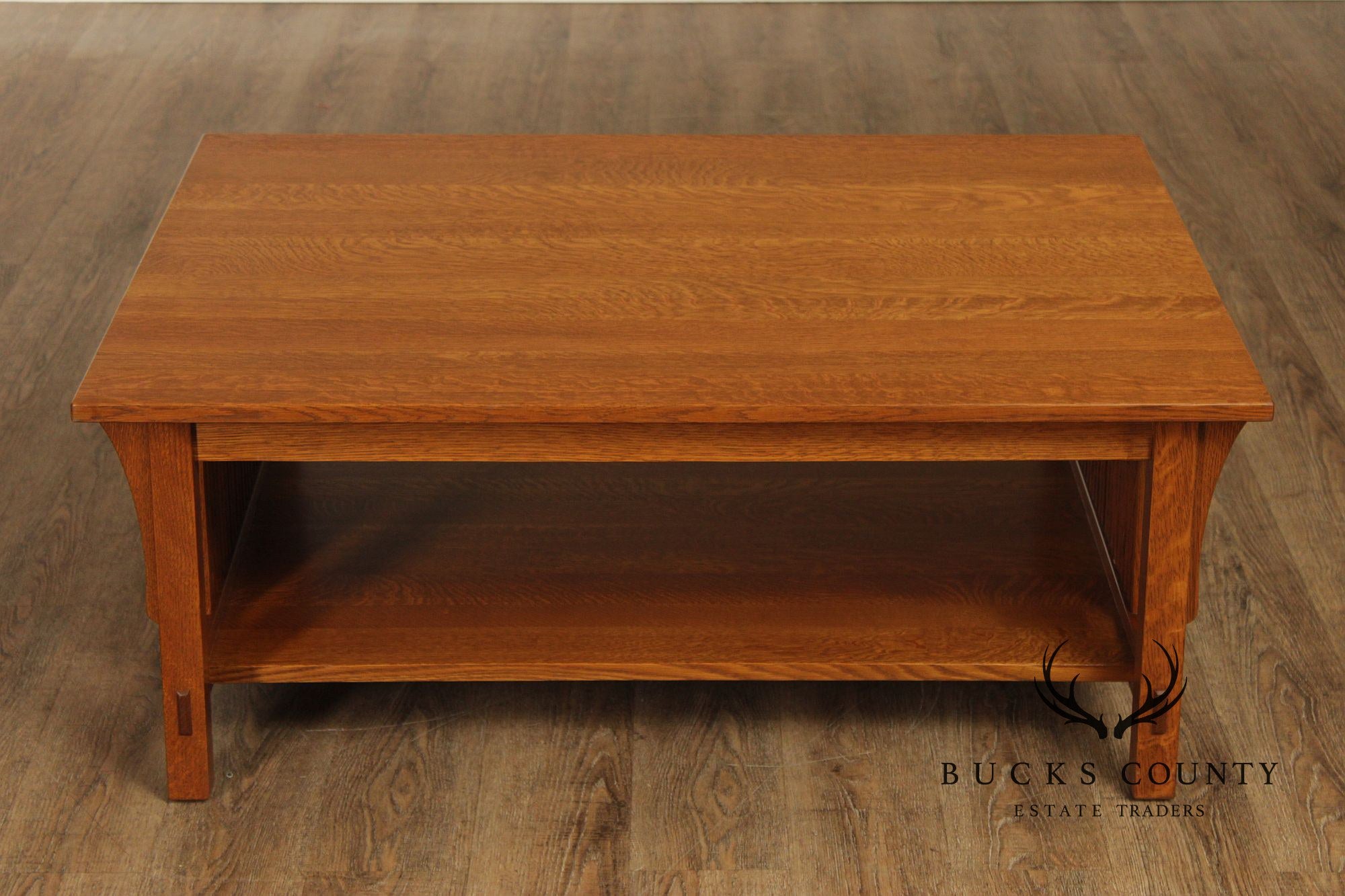 Stickley Mission Collection Oak Cocktail Table