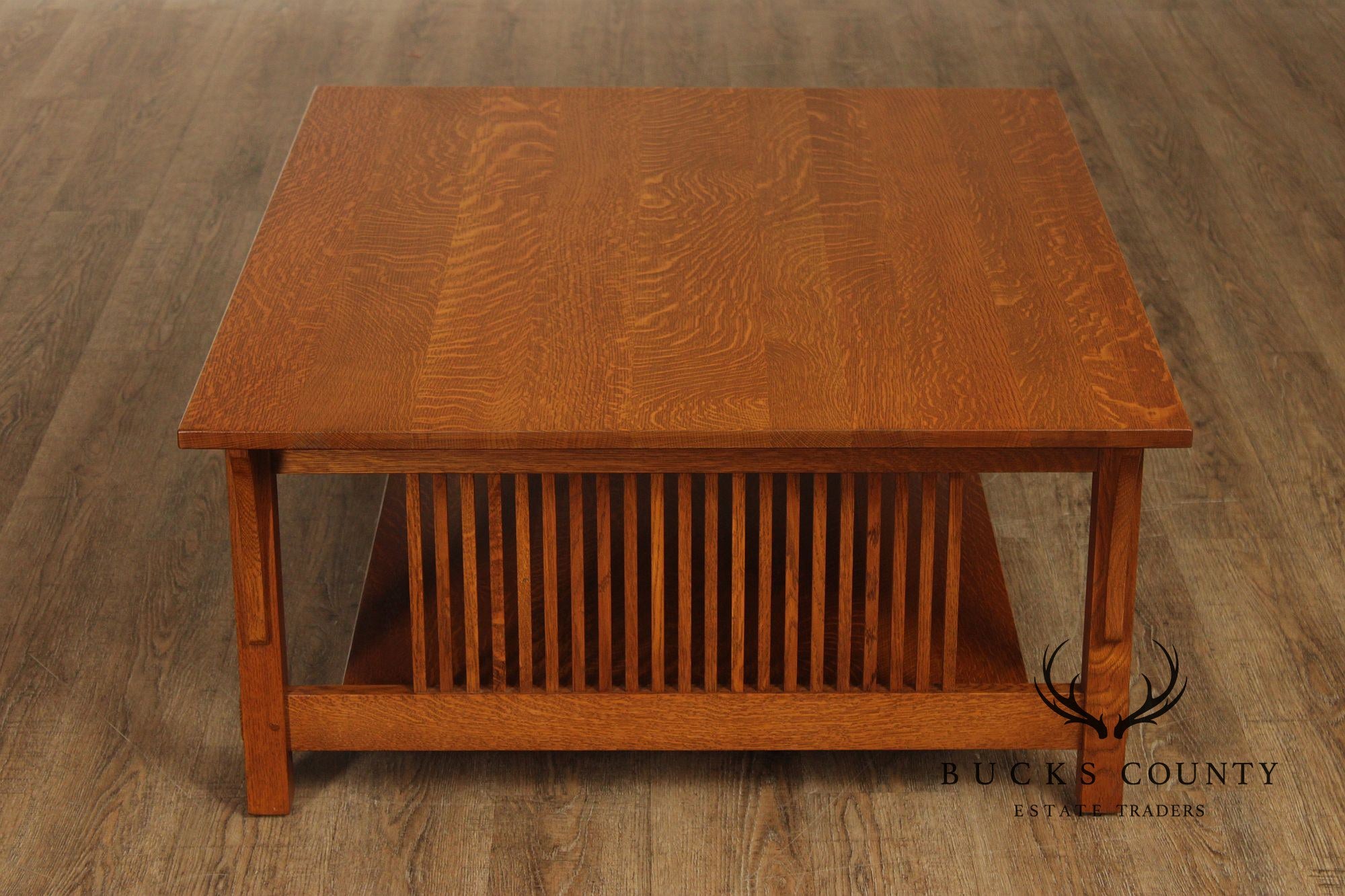 Stickley Mission Collection Oak Cocktail Table