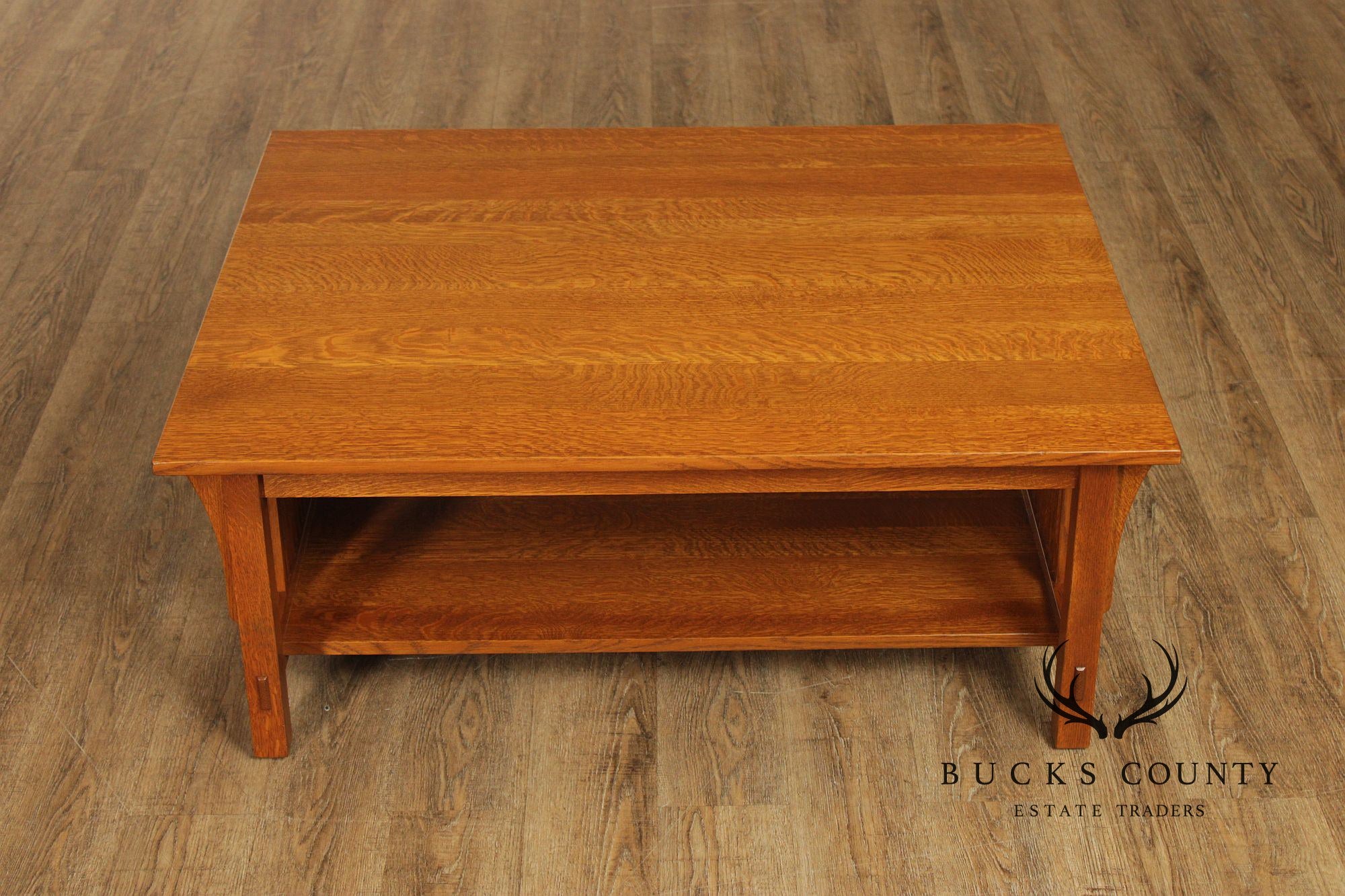 Stickley Mission Collection Oak Cocktail Table