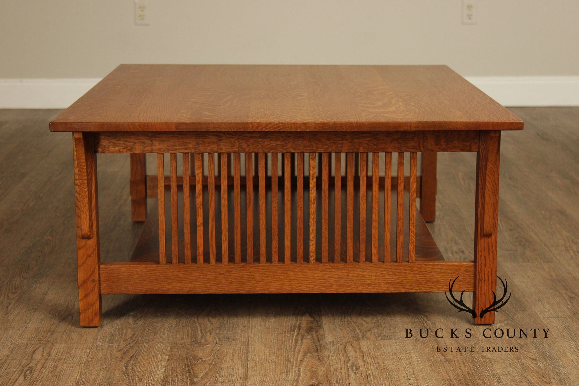 Stickley Mission Collection Oak Cocktail Table