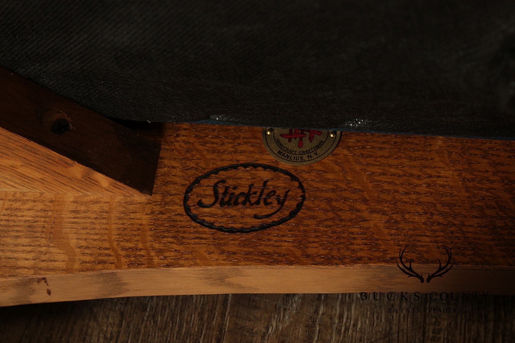Stickley Mission Collection Oak Spindle Prairie Chair