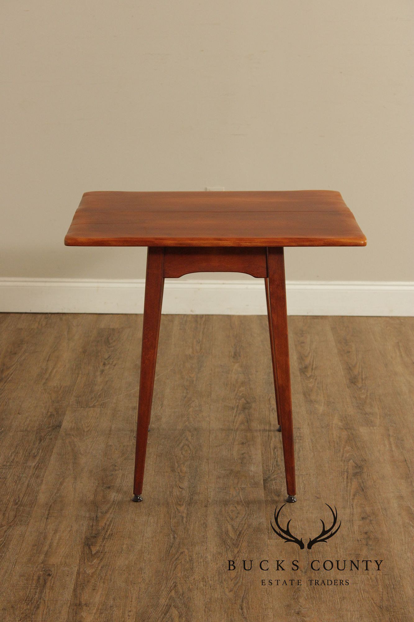 Cushman Colonial Creations Rock Maple Pivot Top Card Table