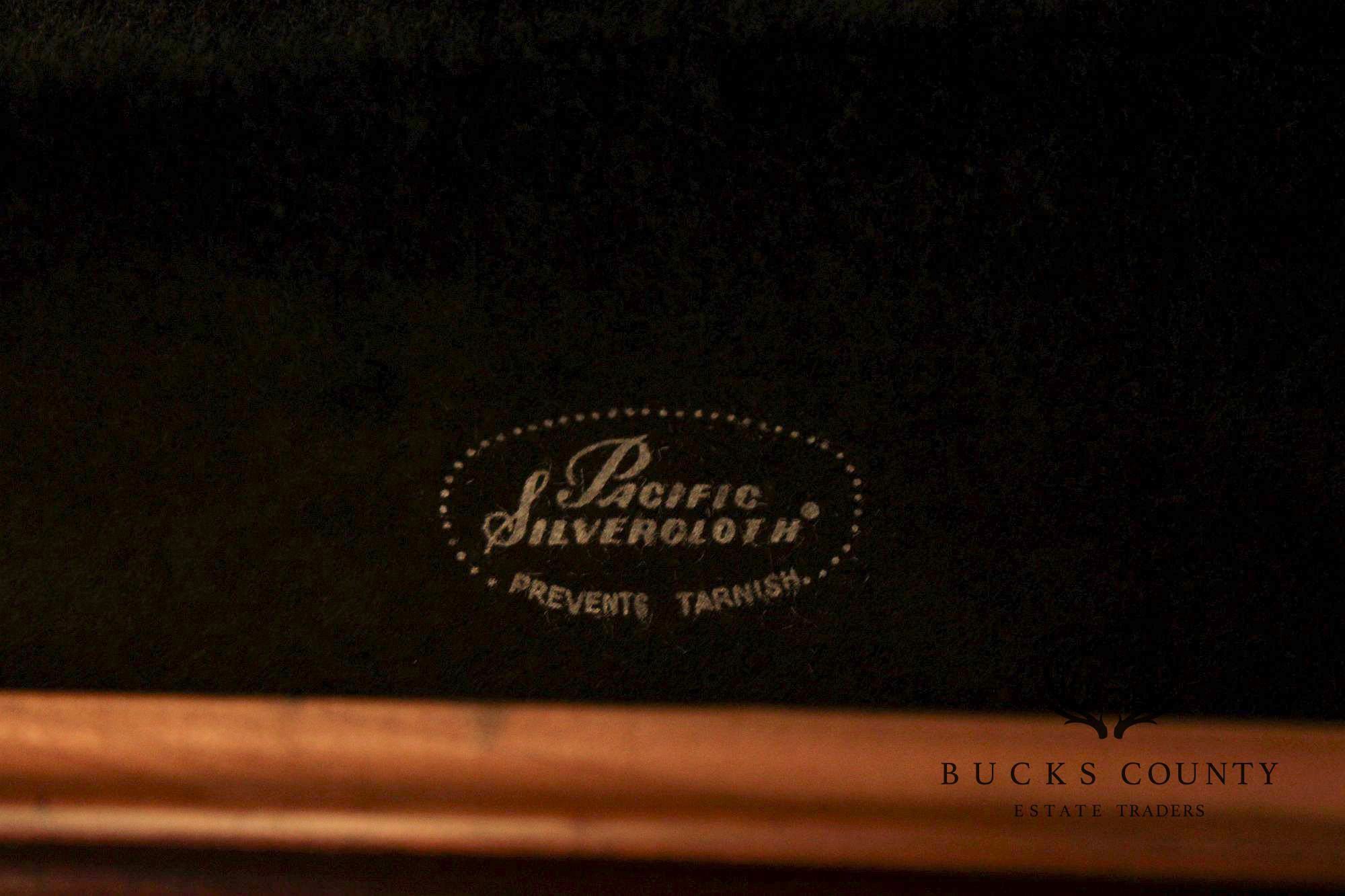 Queen Anne Style Cherry Silverware Chest on Stand