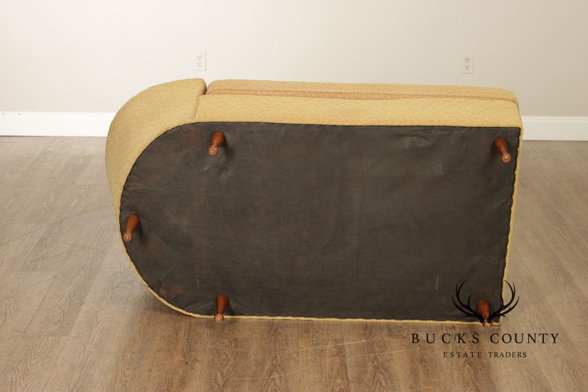 Mid Century Modern Curved Sectional Sofa