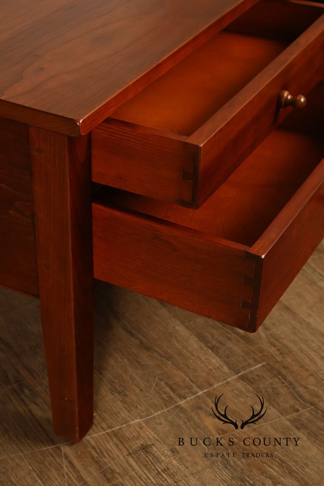 Piper Classics Shaker Style Salem Solid Cherry Coffee Table