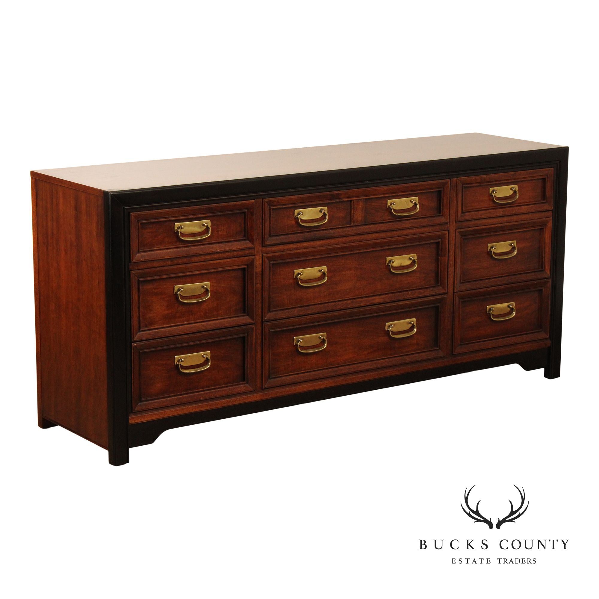 Thomasville Embassy Collection Asian Inspired Vintage Triple Dresser