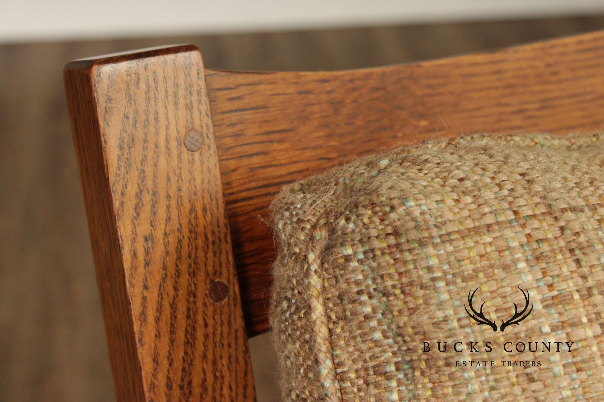 Stickley Mission Collection Oak Lounge Chair