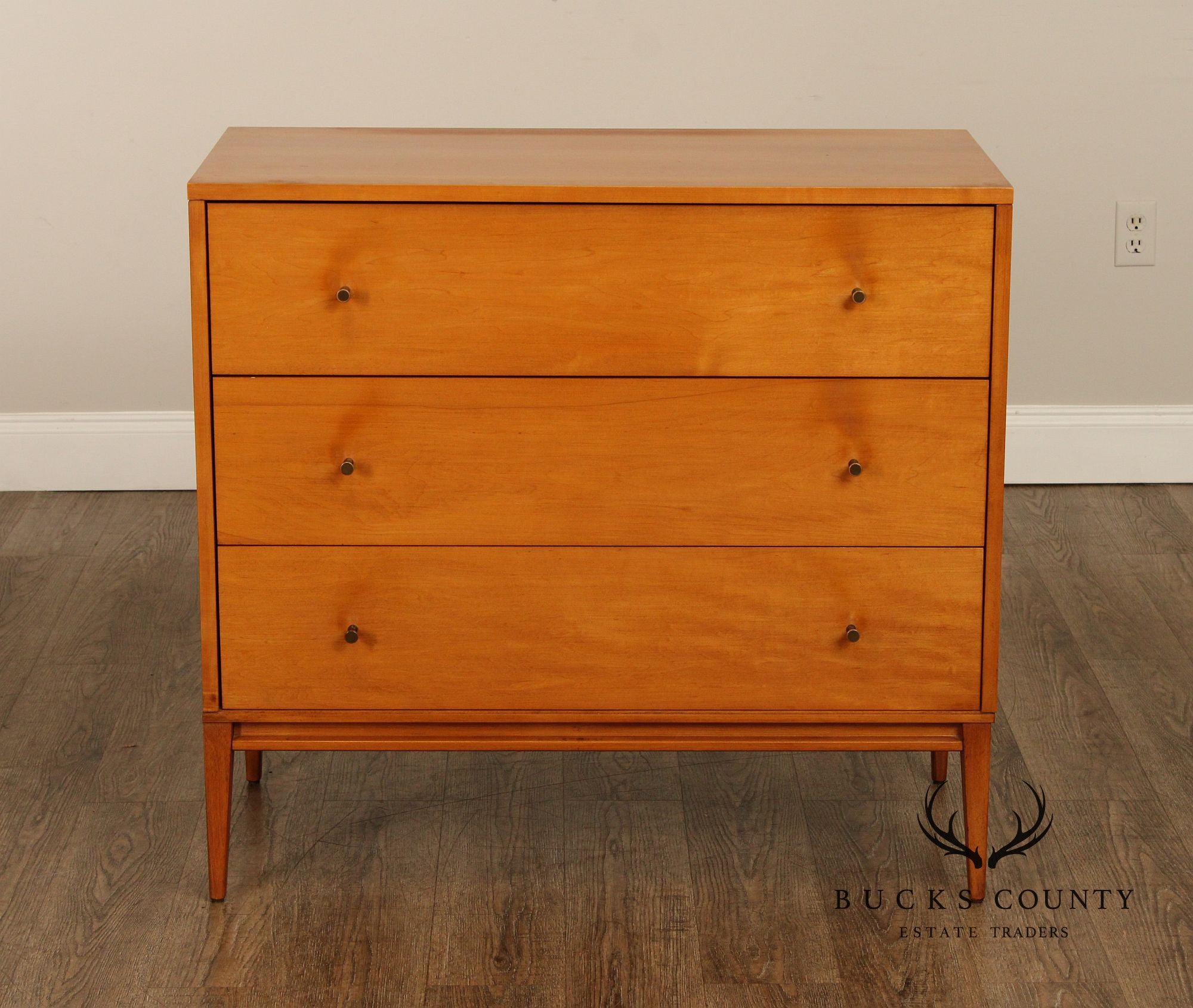 Paul McCobb Mid-Century Modern Maple Chest Of Drawers