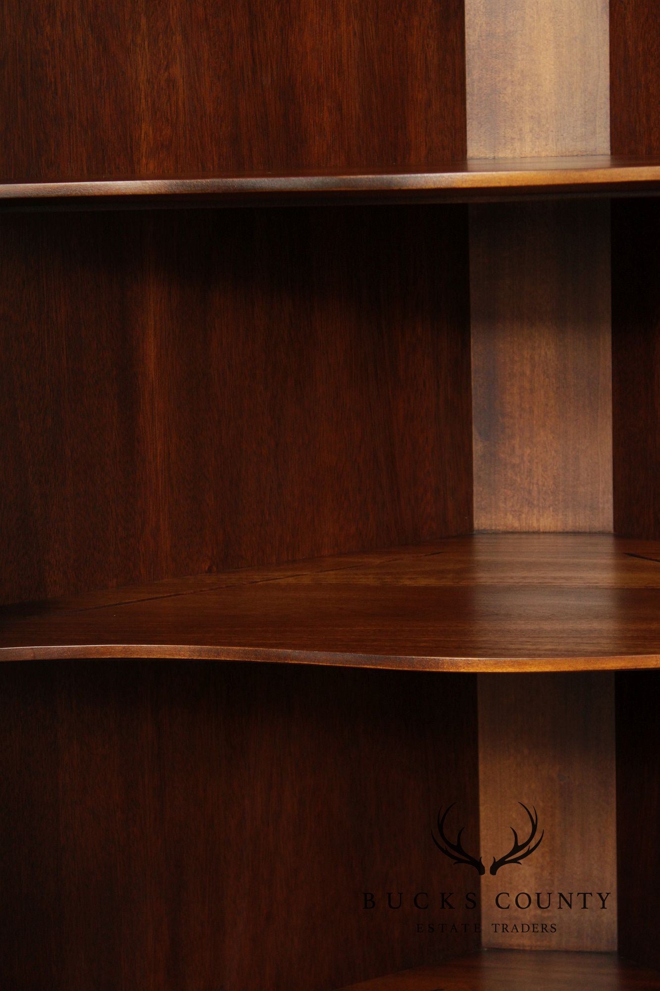 Henkel Harris Virginia Galleries Mahogany Corner Cabinet