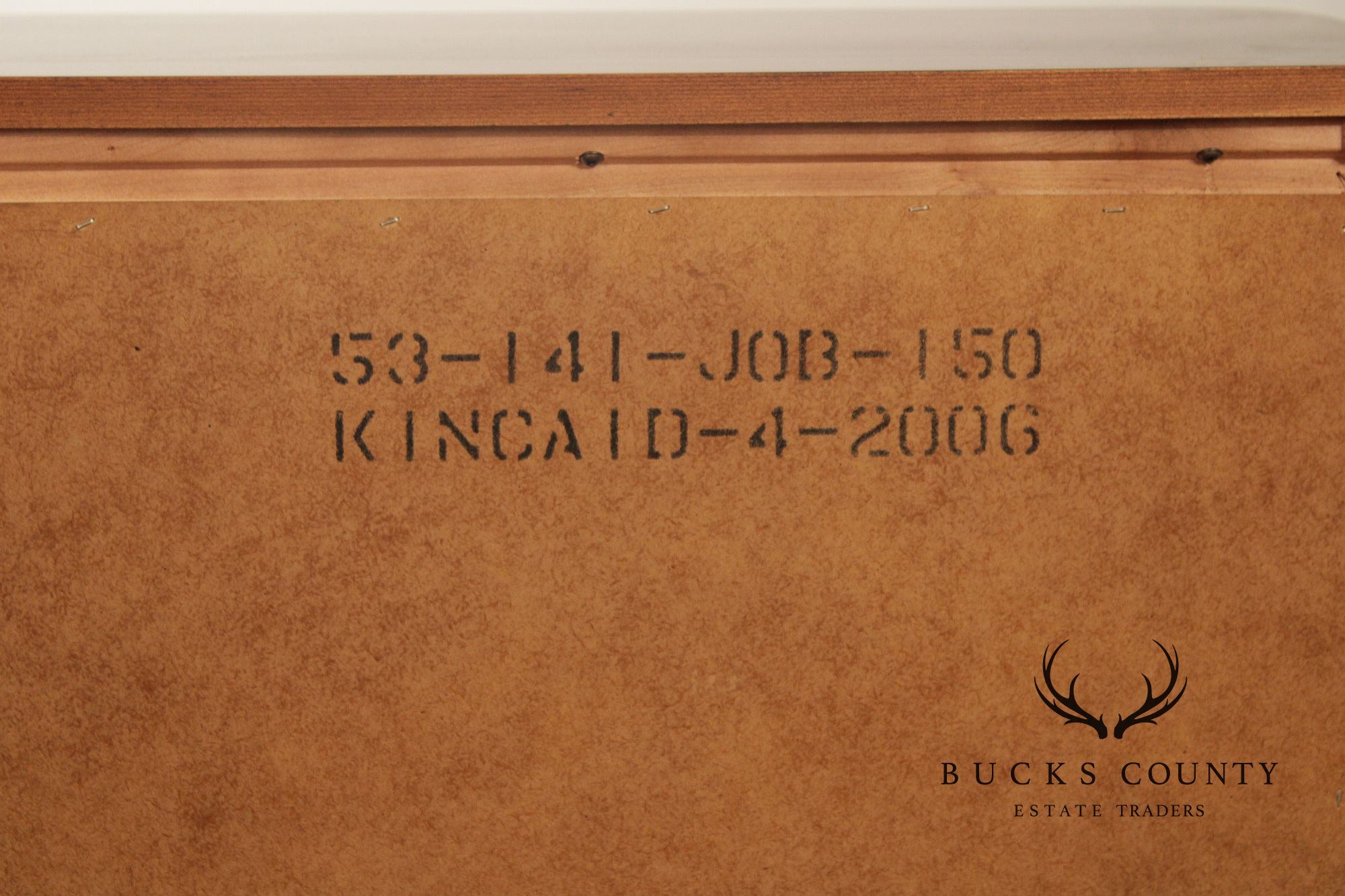 Kincaid Louis Philippe Style Cherry Three-Drawer Nightstand