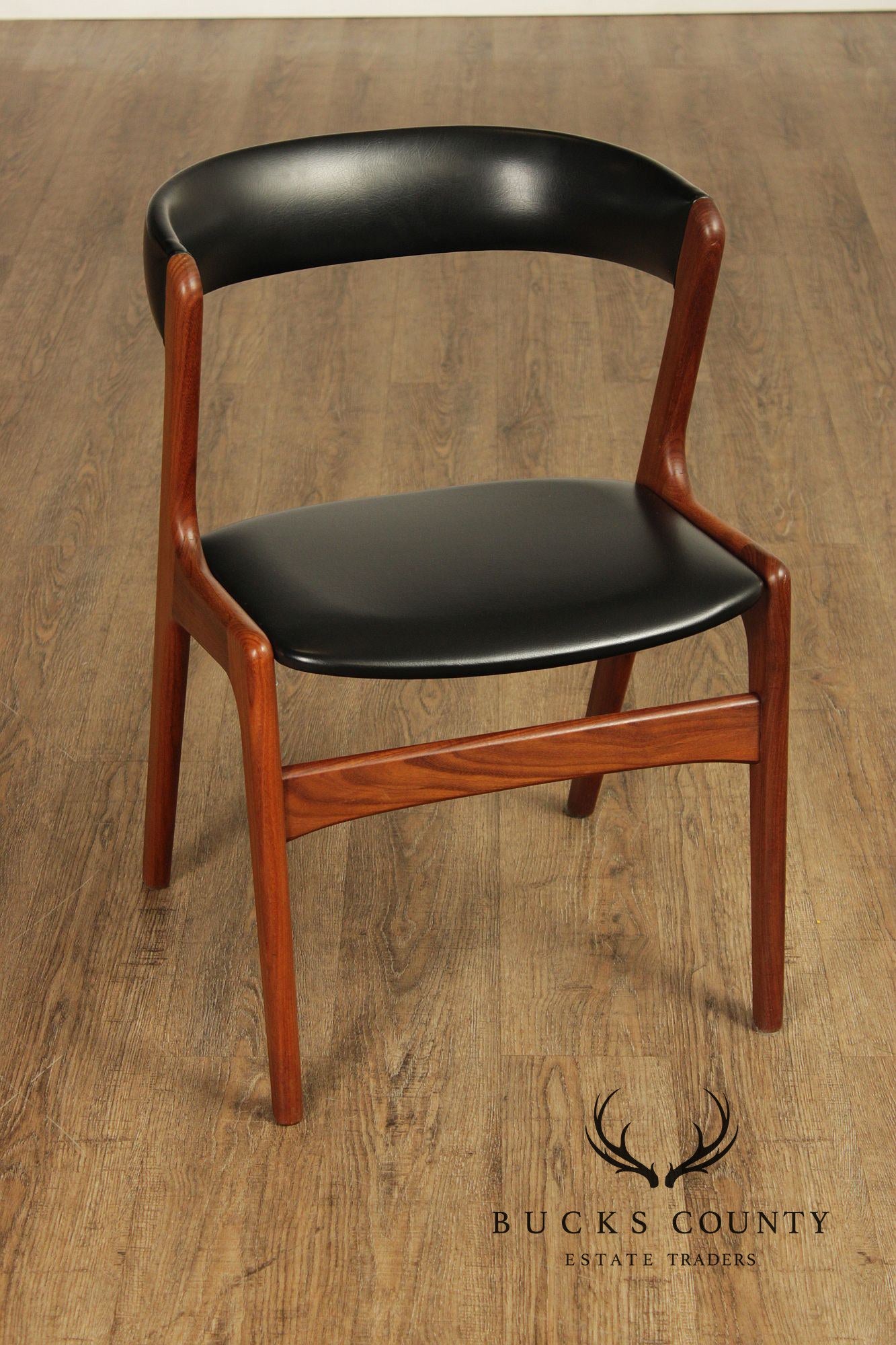 Kai Kristiansen Danish Modern Set of Four Teak Dining Chairs