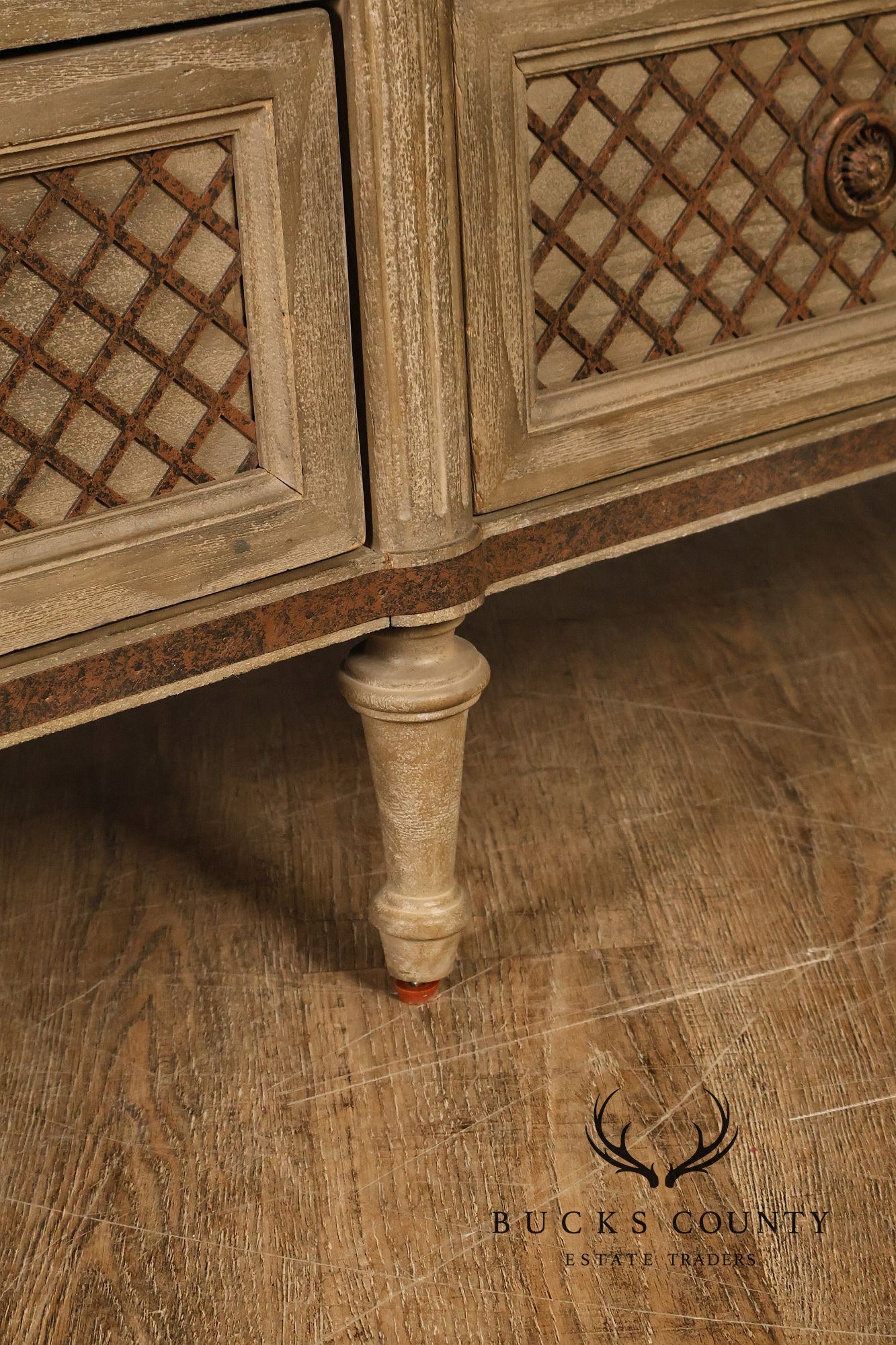 Restoration Hardware Treillage Collection Louis XVI Style  Latticework Double Dresser