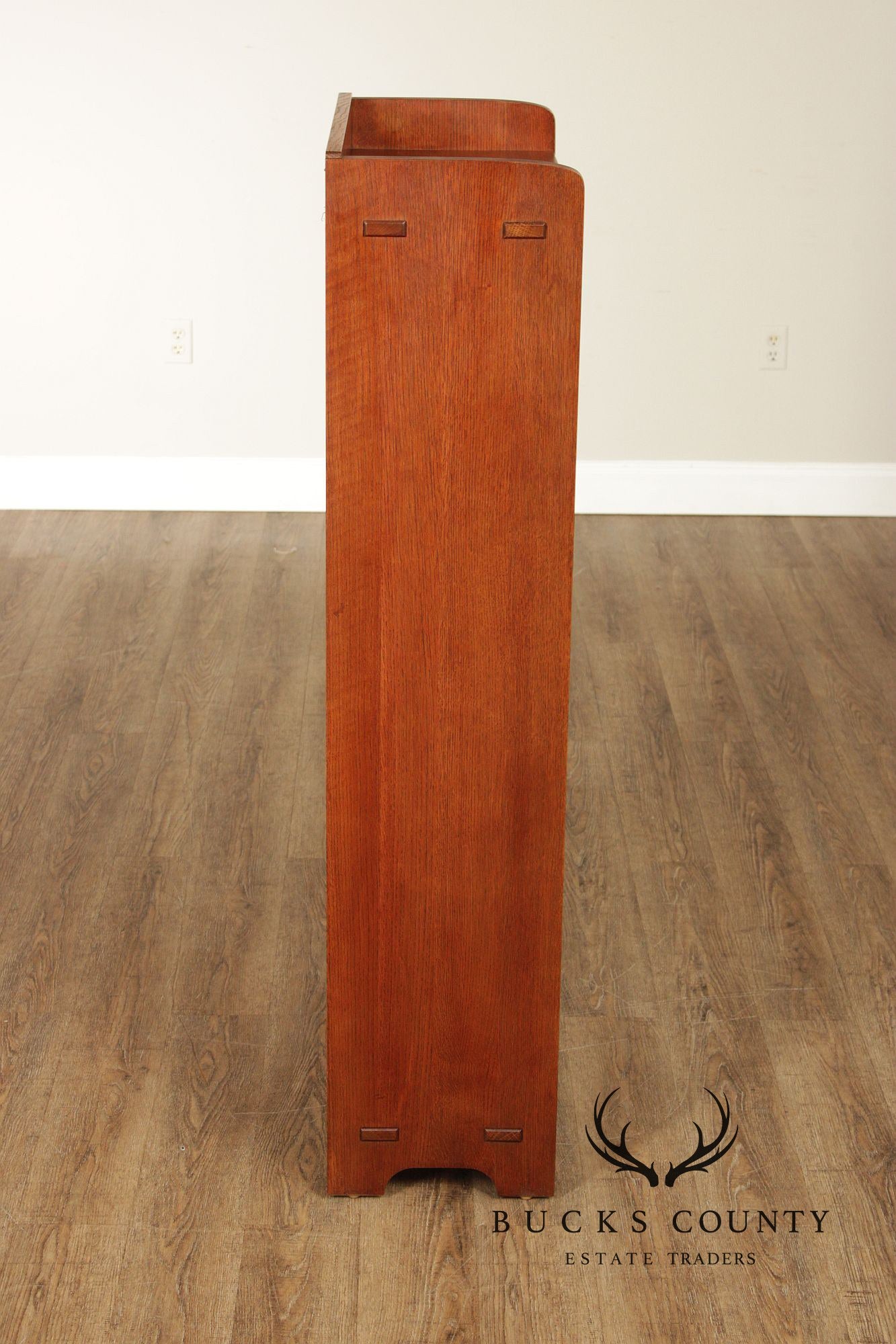 Stickley Mission Collection Oak Single Door Bookcase