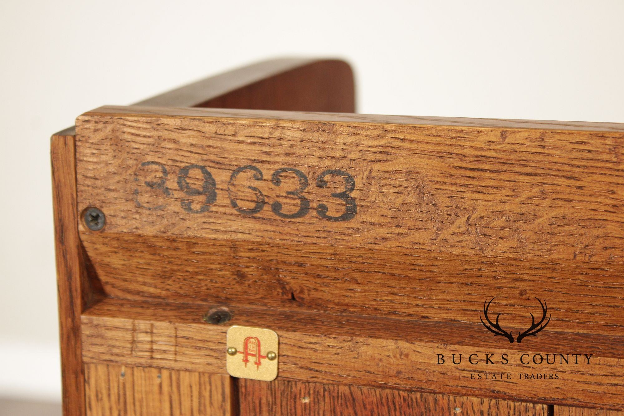 Stickley Mission Collection Oak Single Door Bookcase