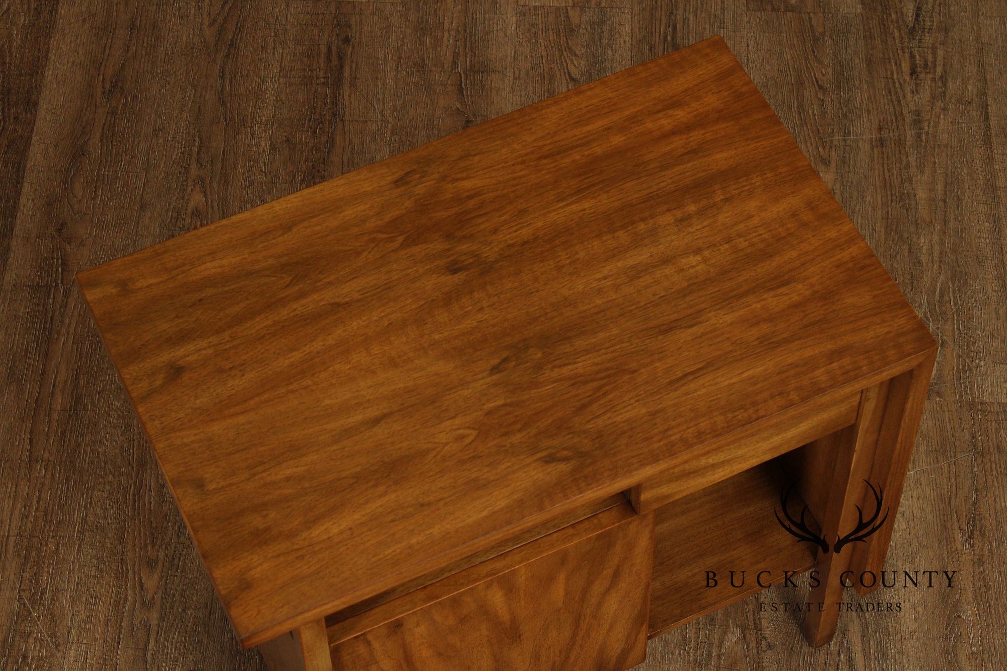 John Widdicomb Mid-Century Modern Walnut Nightstand