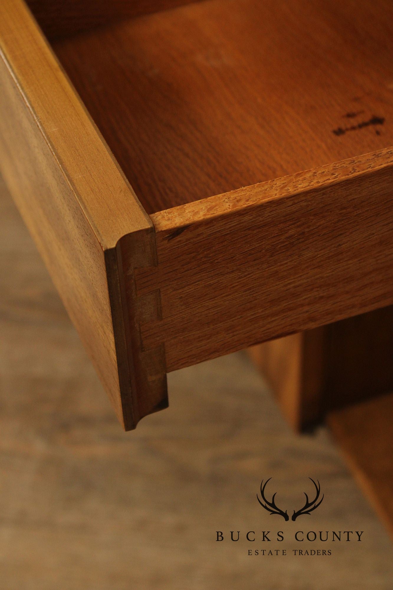 John Widdicomb Mid-Century Modern Walnut Nightstand