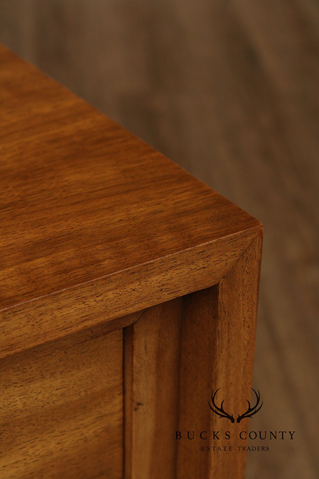 John Widdicomb Mid-Century Modern Walnut Nightstand