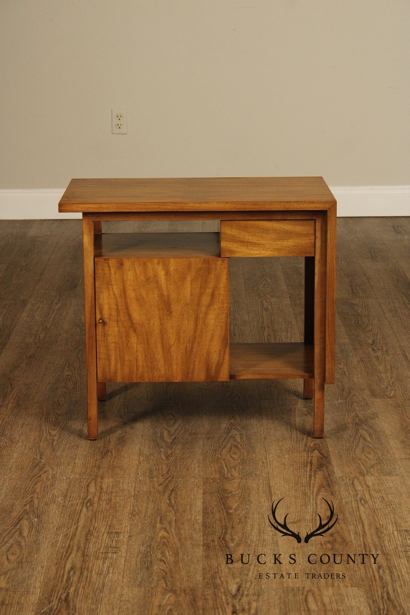 John Widdicomb Mid-Century Modern Walnut Nightstand