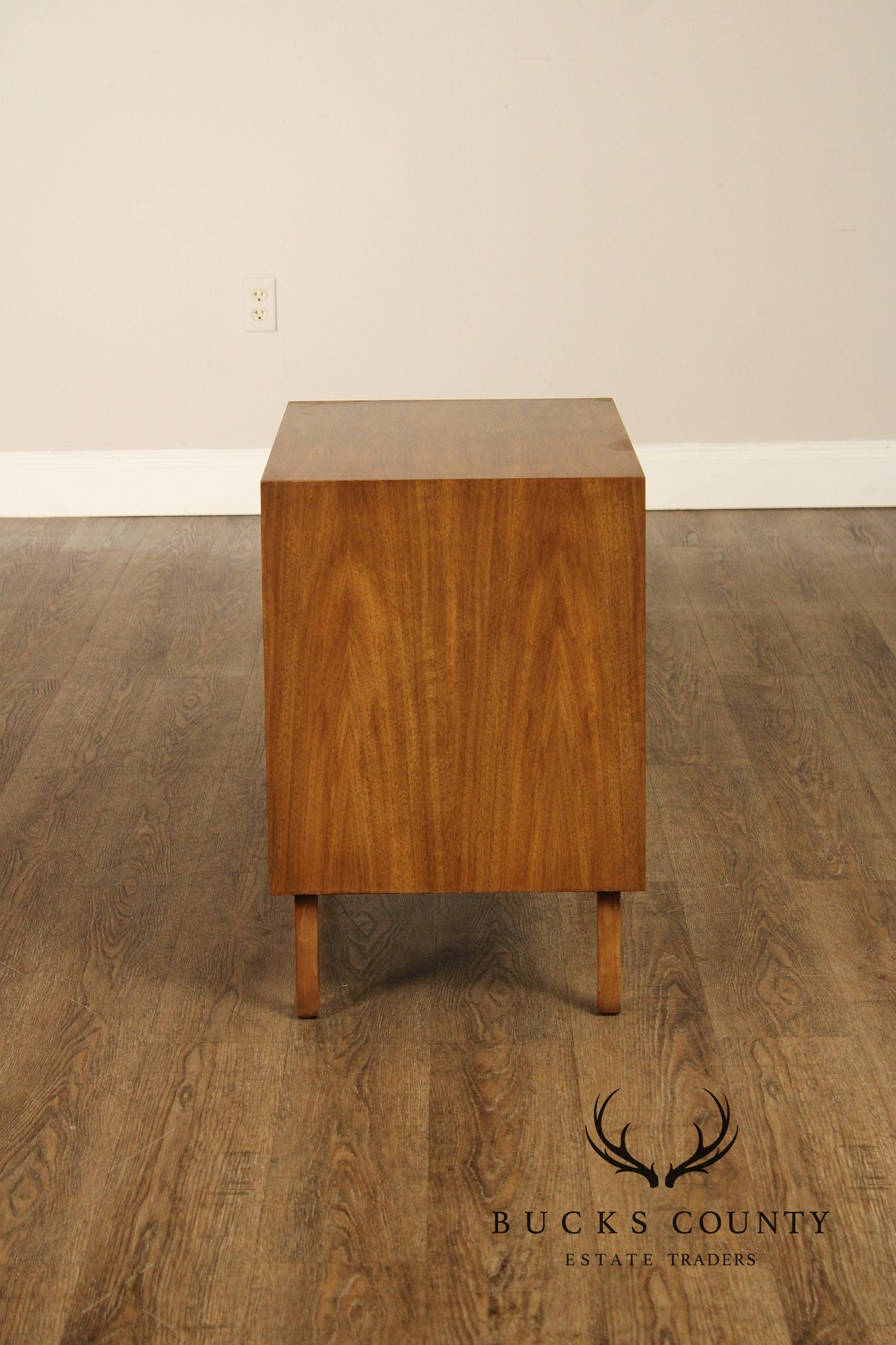 John Widdicomb Mid-Century Modern Walnut Nightstand