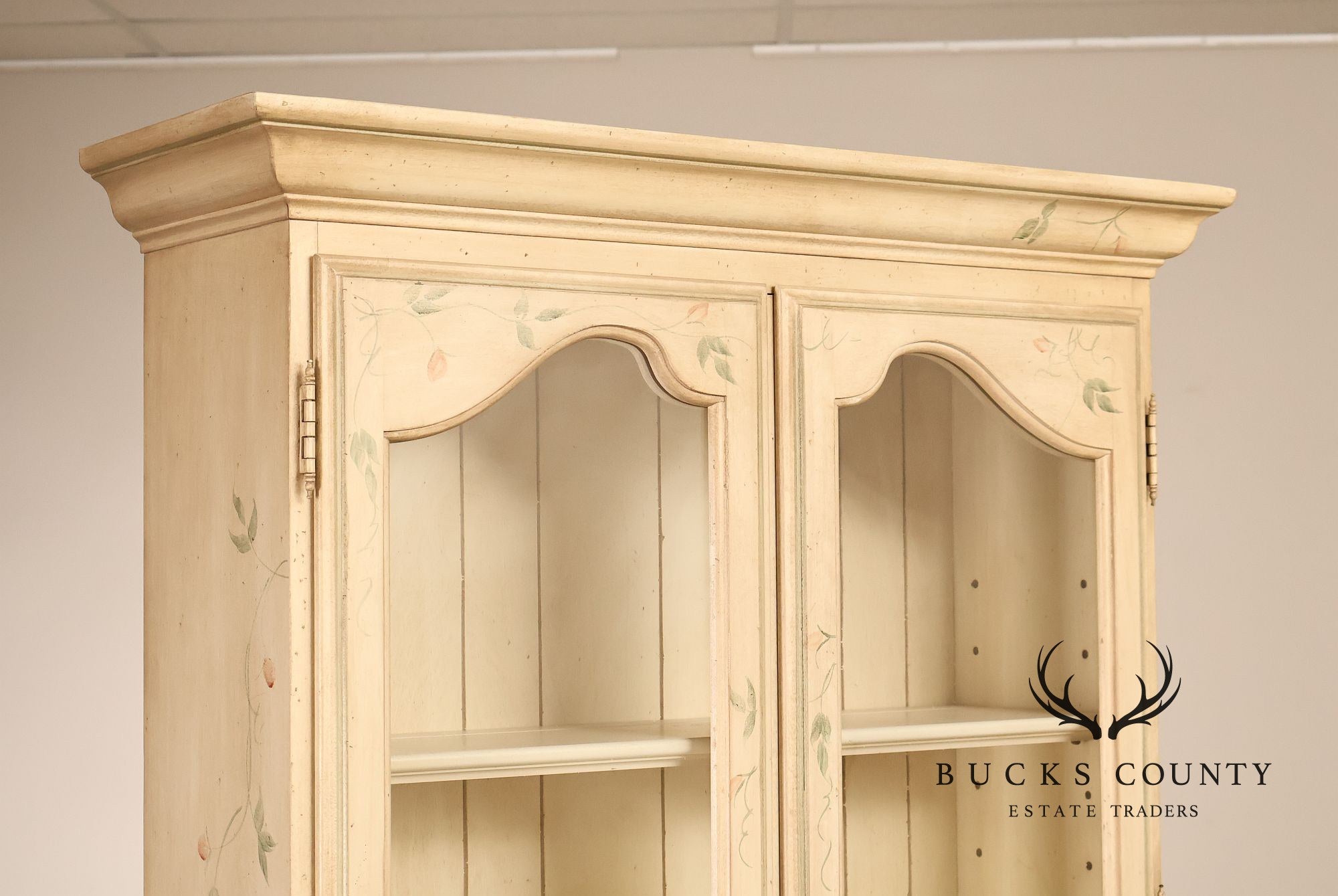 Ethan Allen Country French Painted Secretary Desk