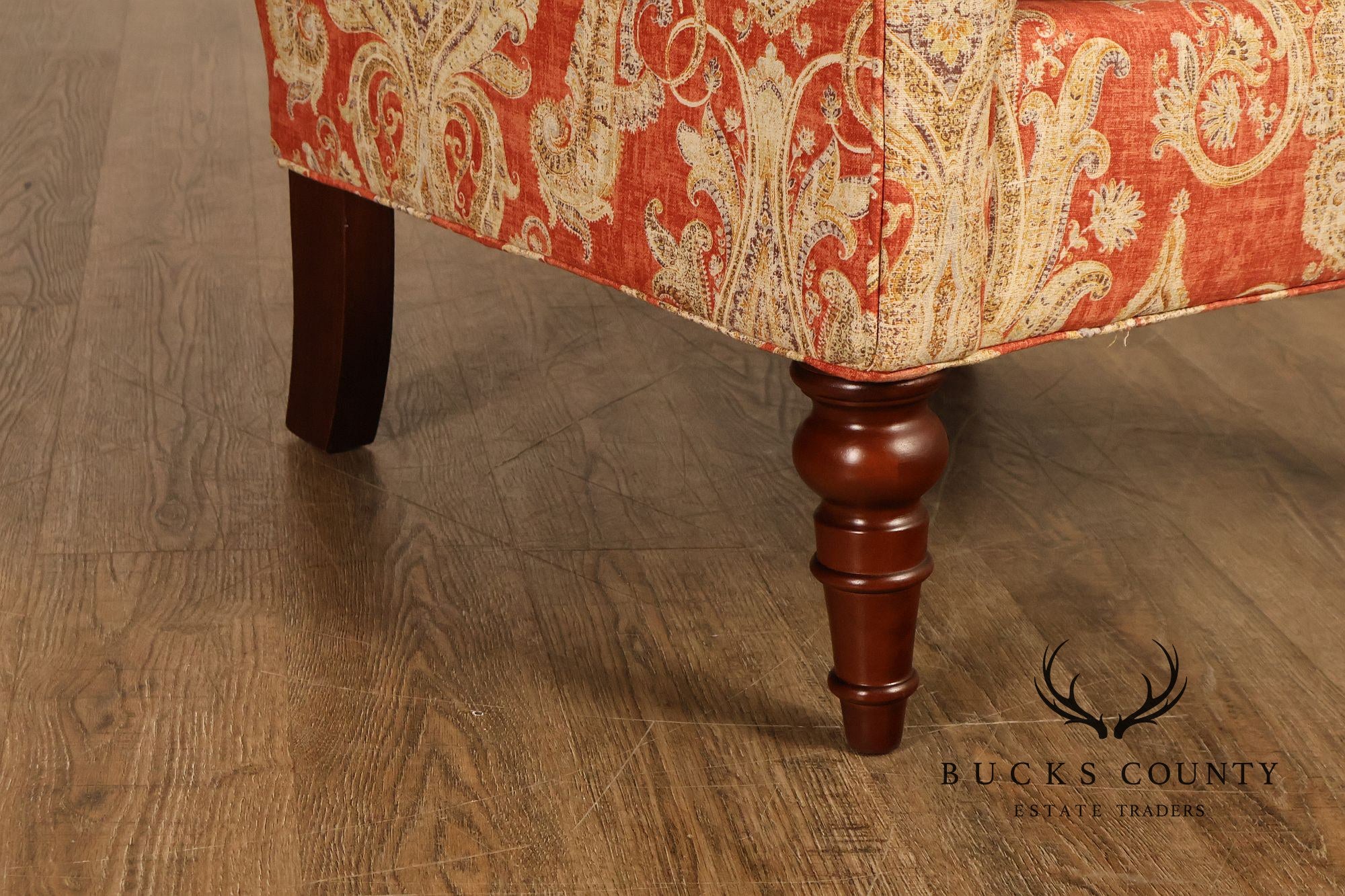 Craftmaster Upholstered Wing Back Armchair