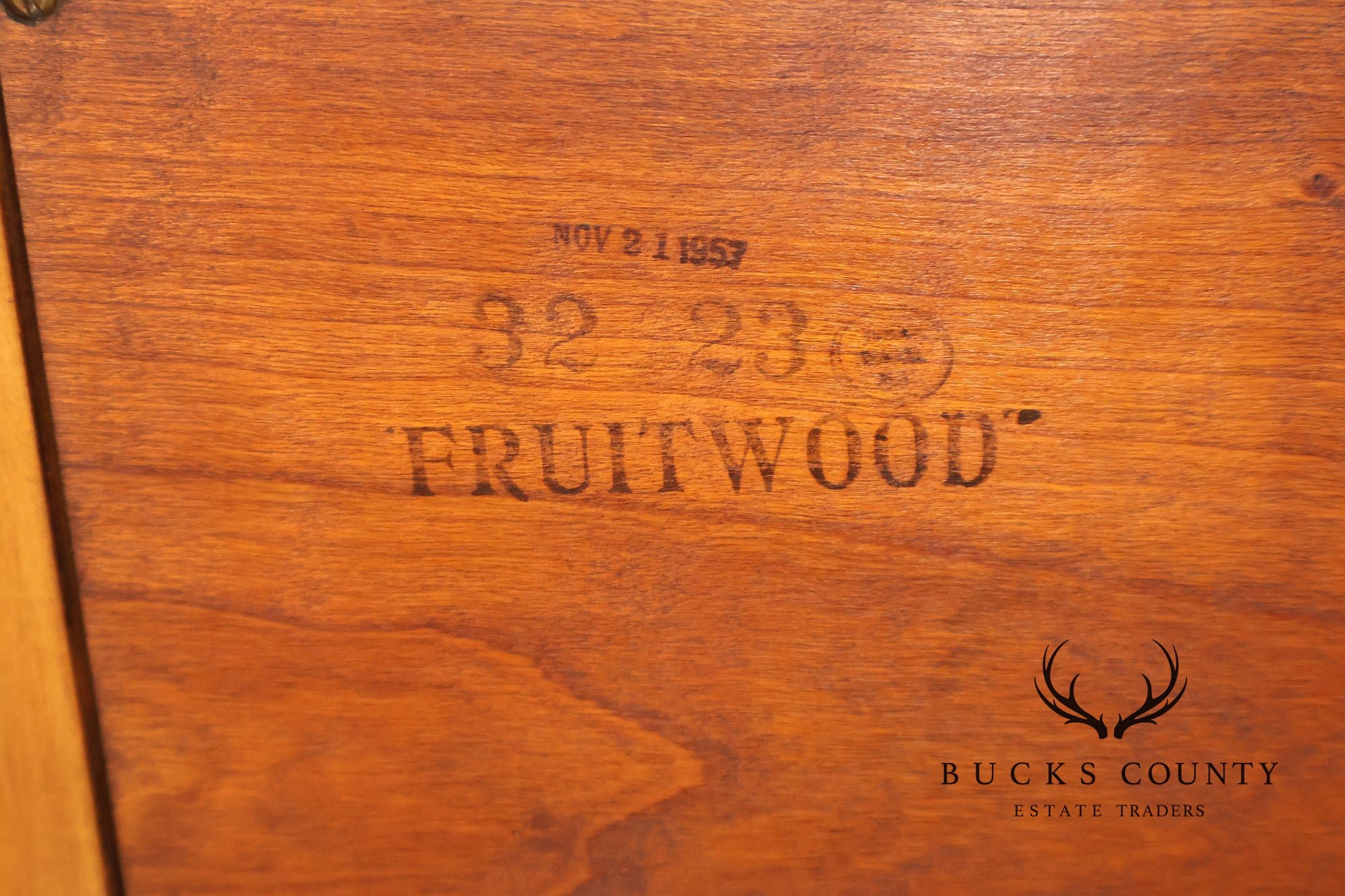 Kindel Directoire Style Vintage Fruitwood Buffet Sideboard