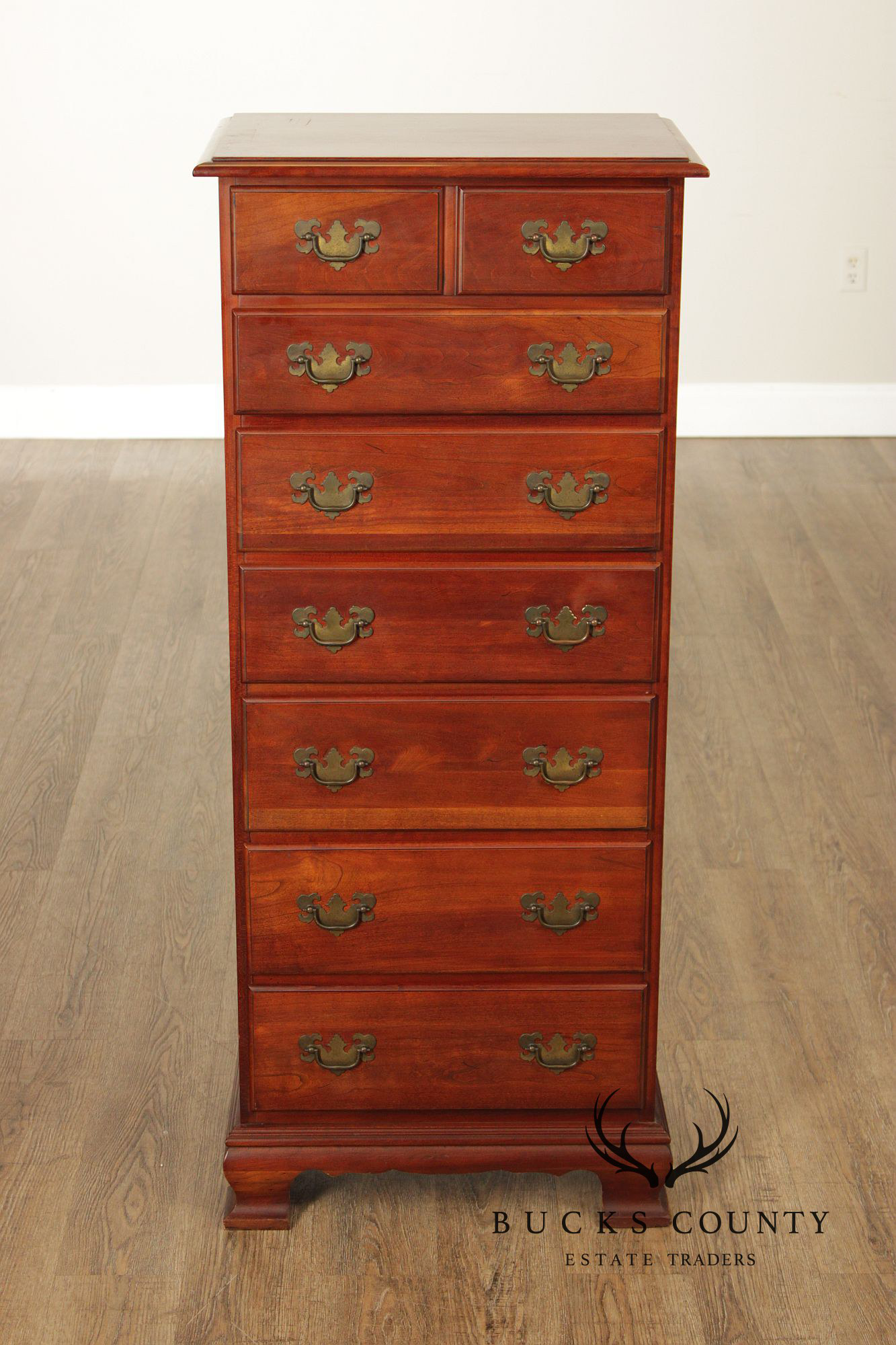 Chippendale Style Cherry Lingerie Chest