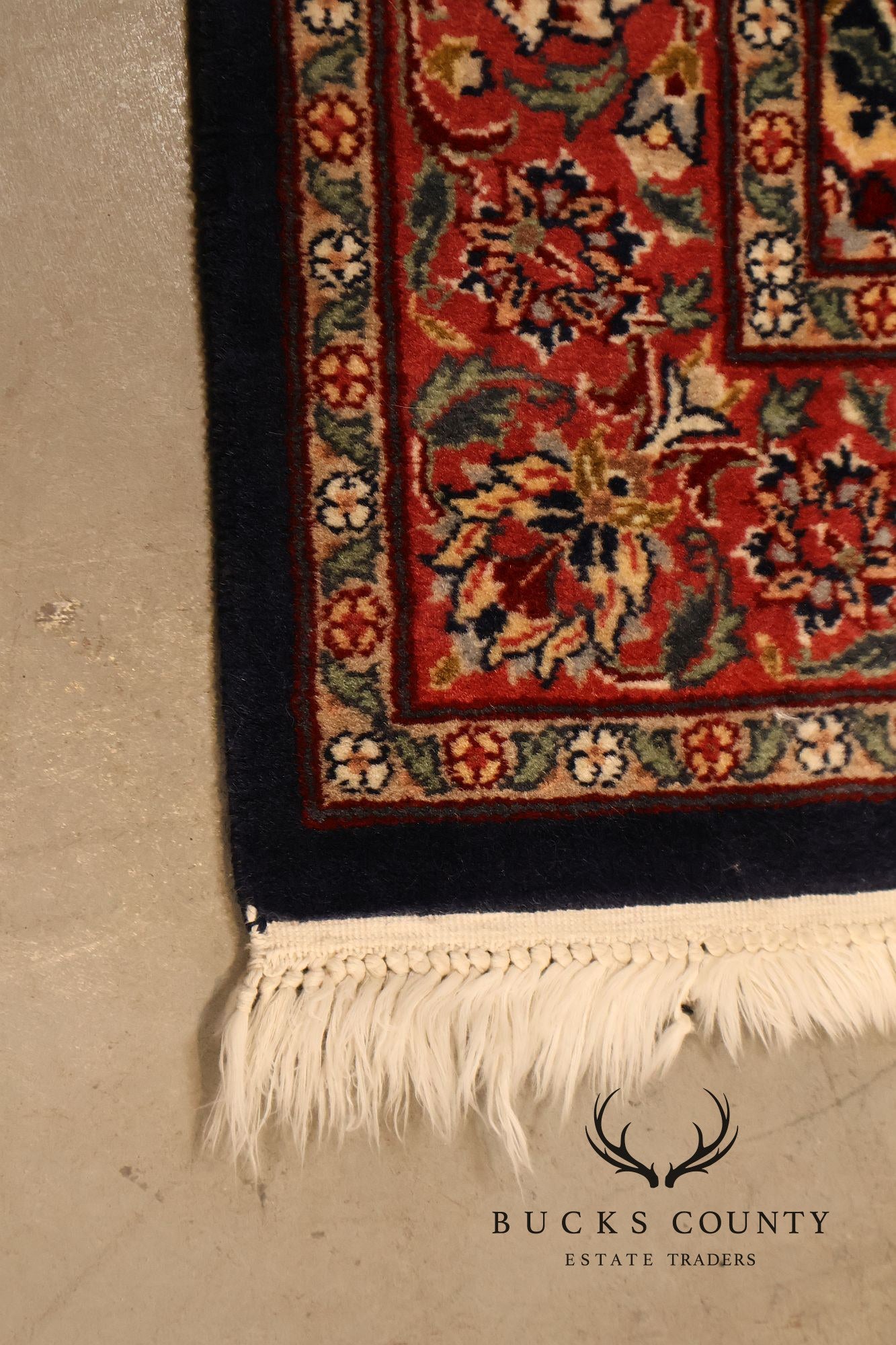 Persian Kashan Style Hand Tied Rug — 31"  x 55"