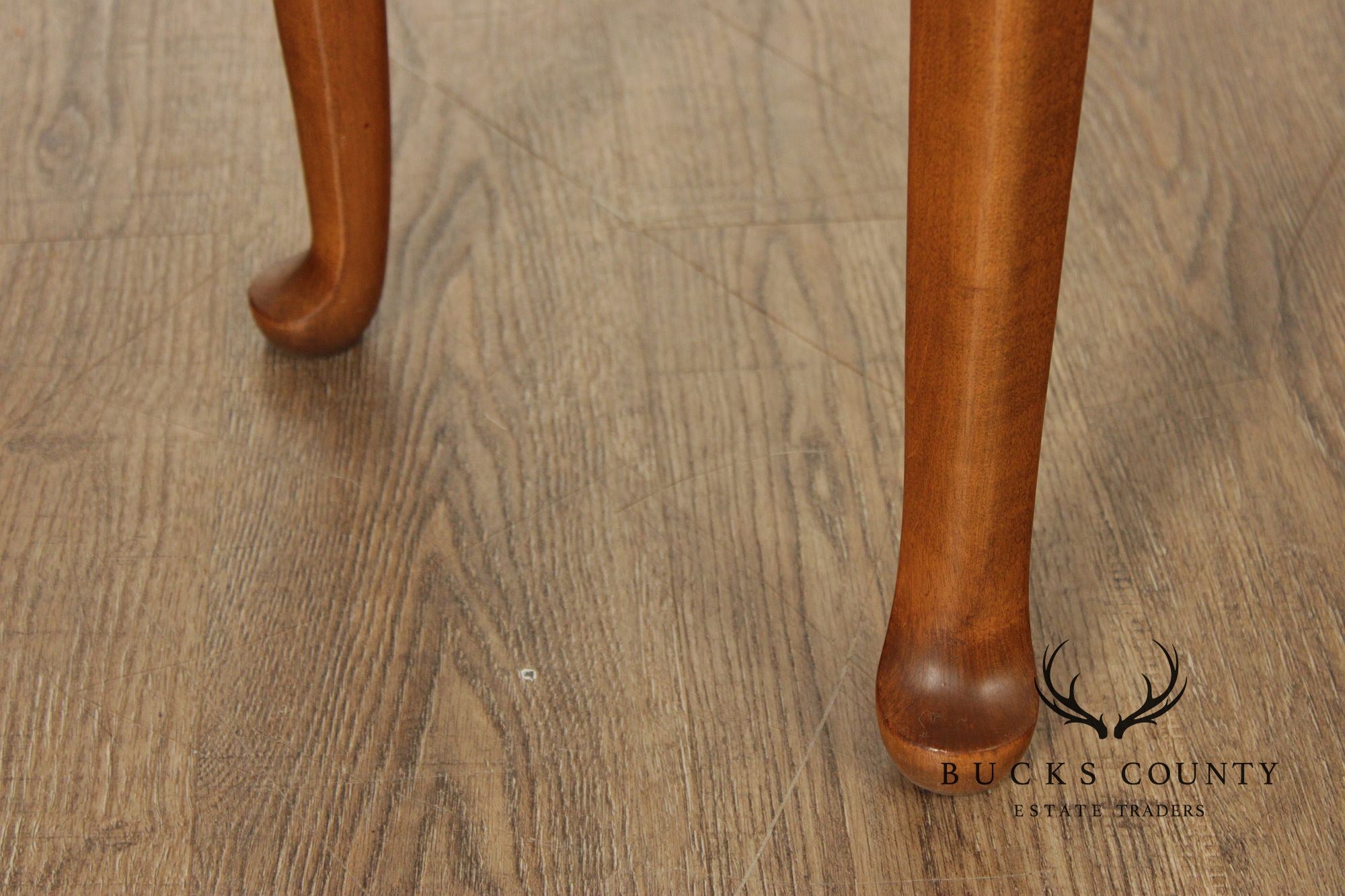 Ethan Allen Heirloom Nutmeg Solid Maple Console Table