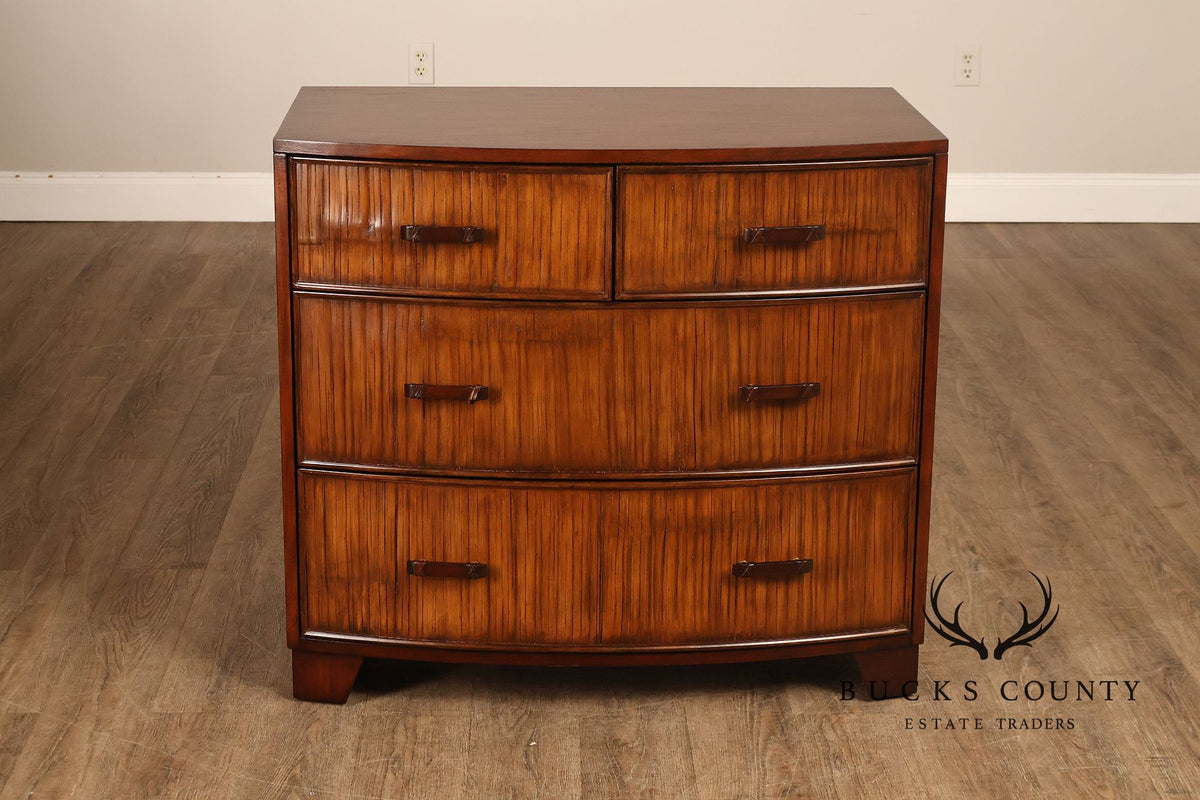 Ethan Allen Bamboo Front Chest of Drawers