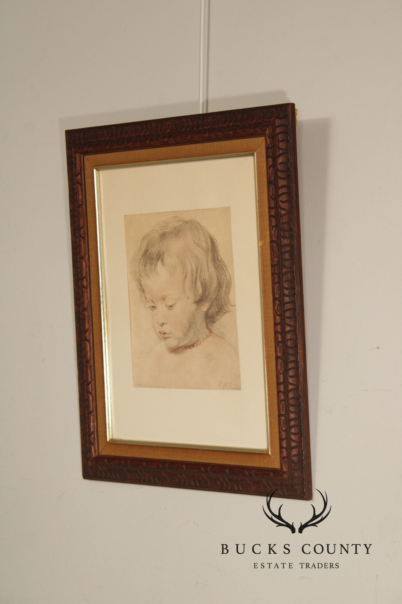 Peter Paul Rubens Framed Print, 'Portrait of a Boy'