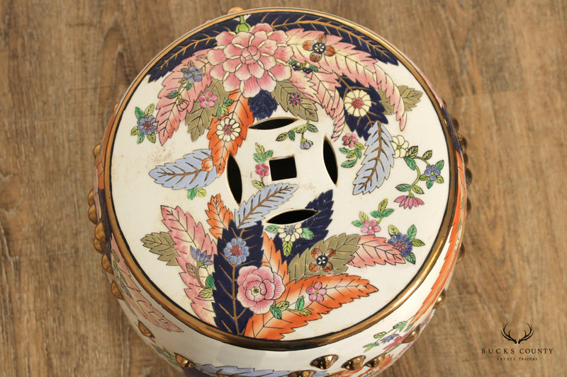 Chinese Enameled Porcelain Garden Stool